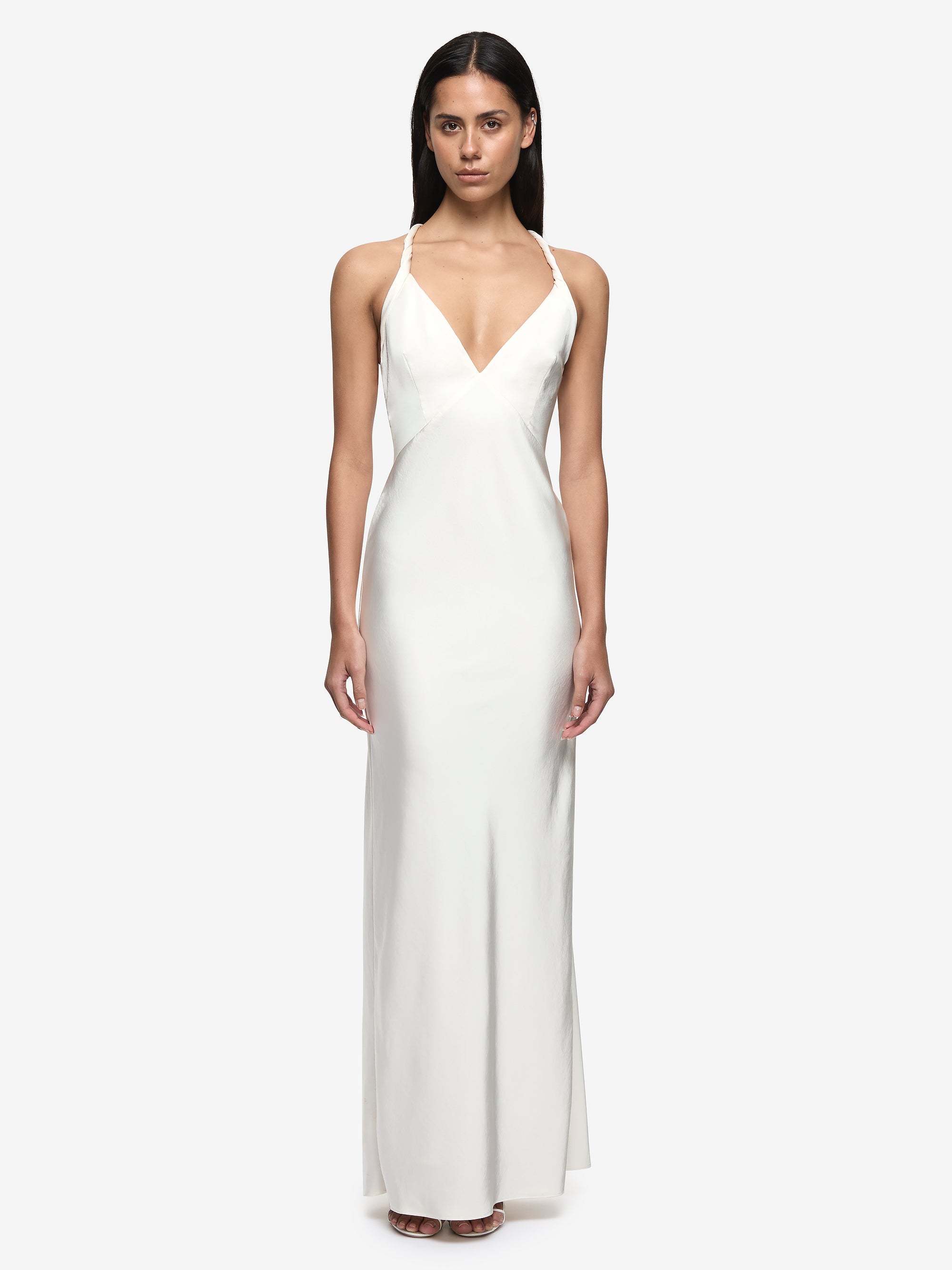 DAKOTA V MAXI DRESS - CREAM