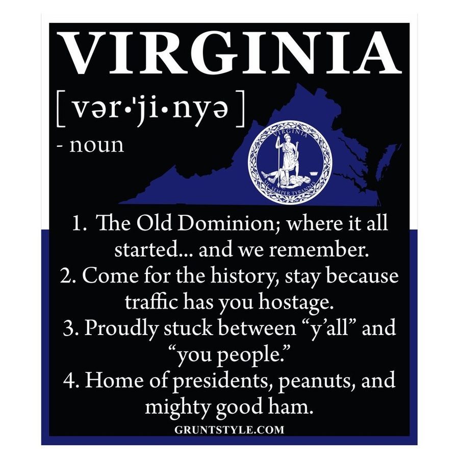 Virginia Defined Sticker