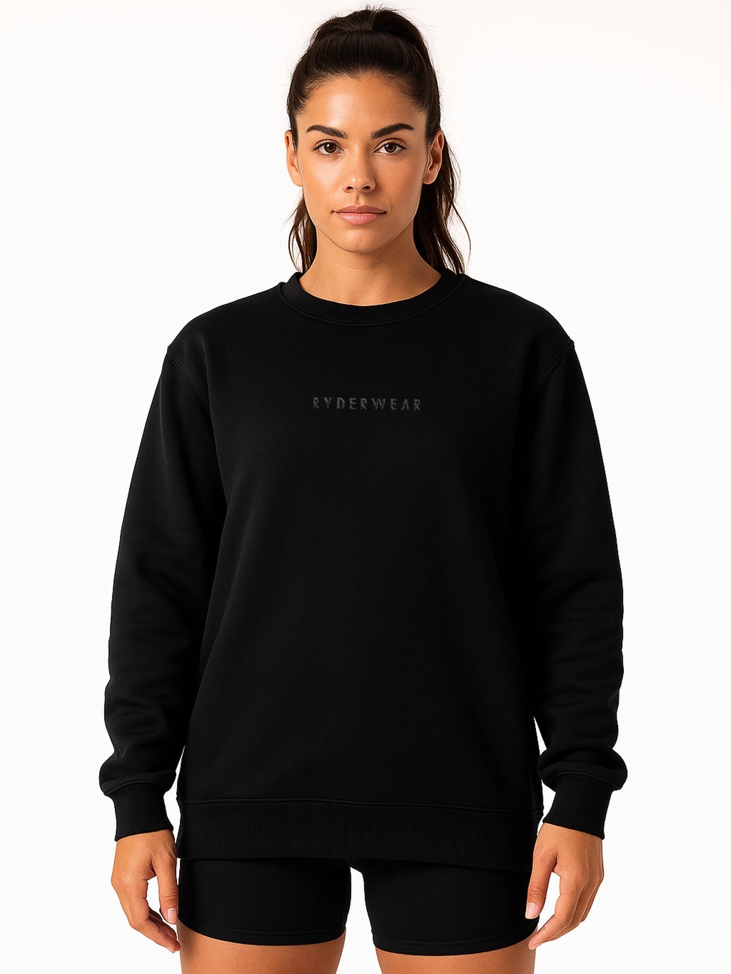 Boyfriend Pullover - Black