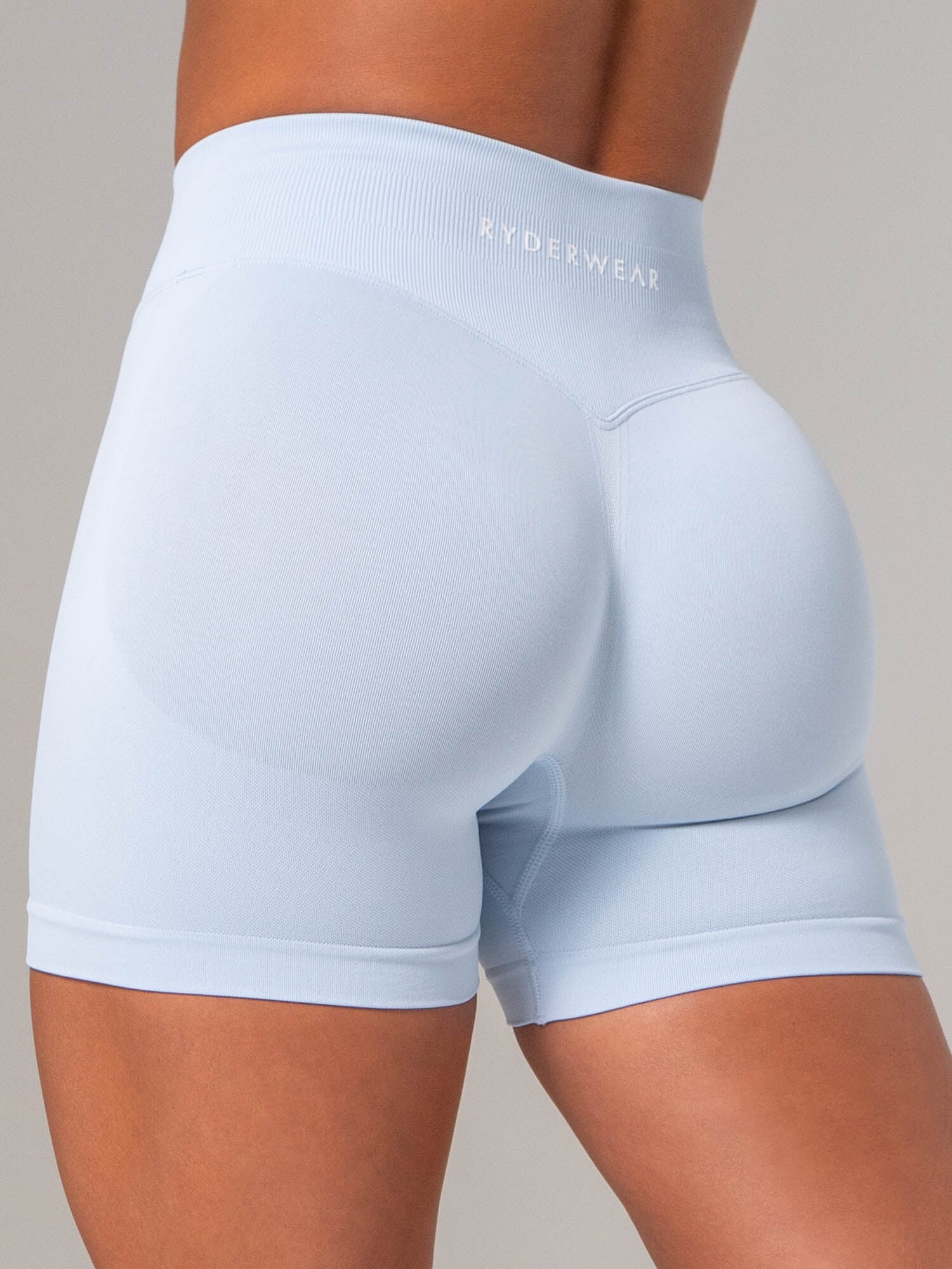 Boost Seamless Shorts - Sky Blue