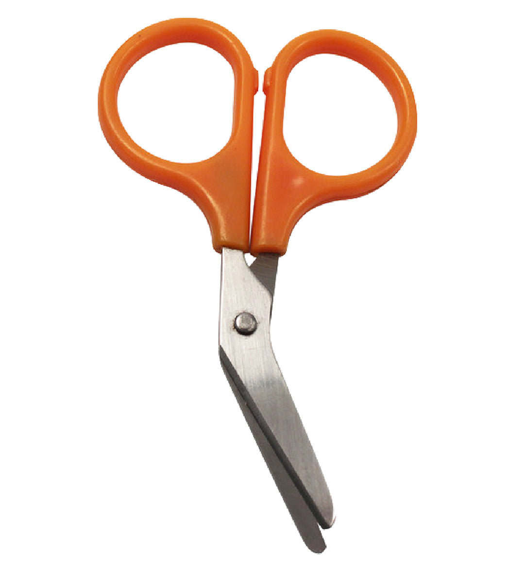 KEMP USA Bandage Shears, 3.5", Orange Handle (1 box of 10 pcs)