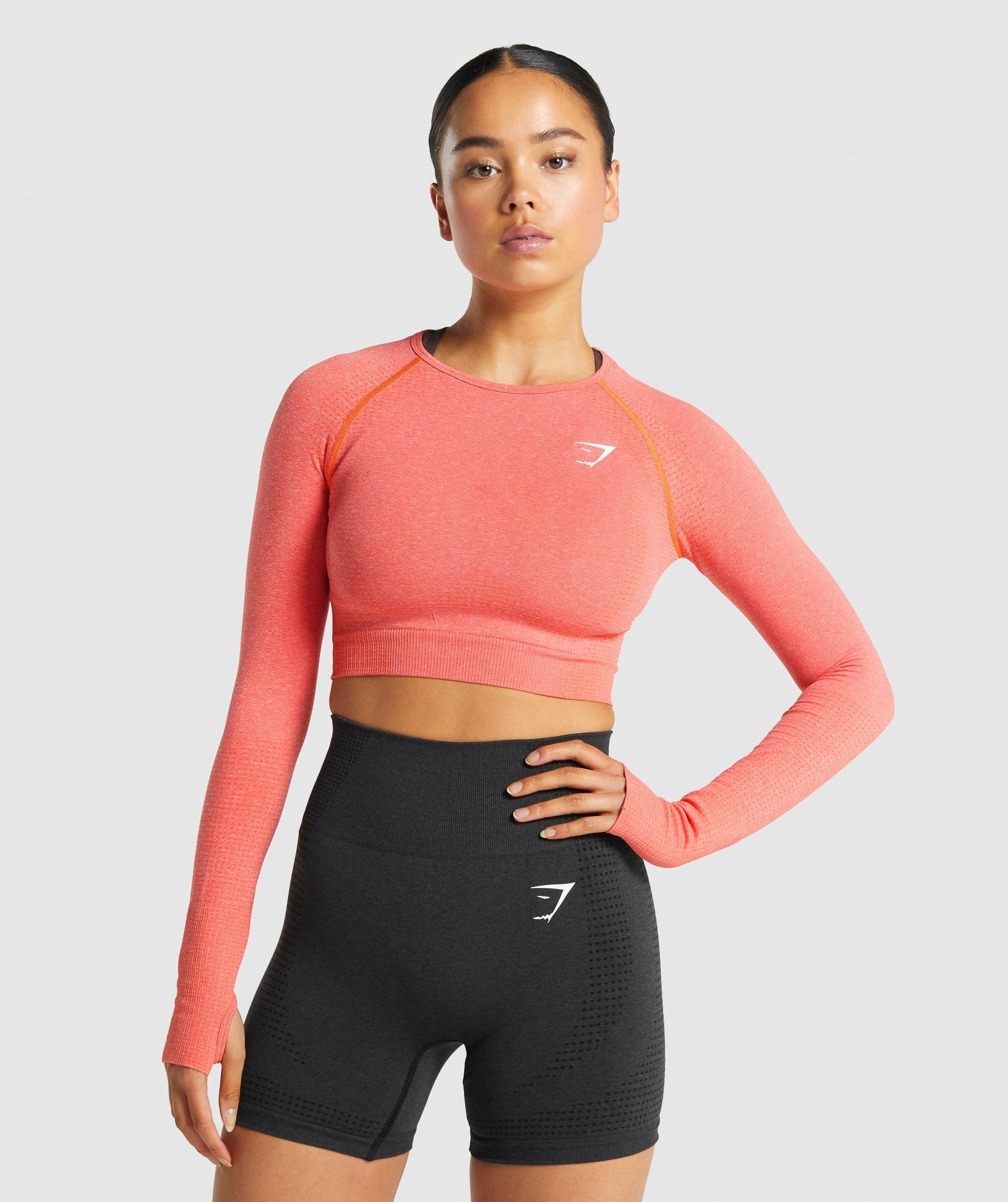 Gymshark Vital Crop Top - Orange