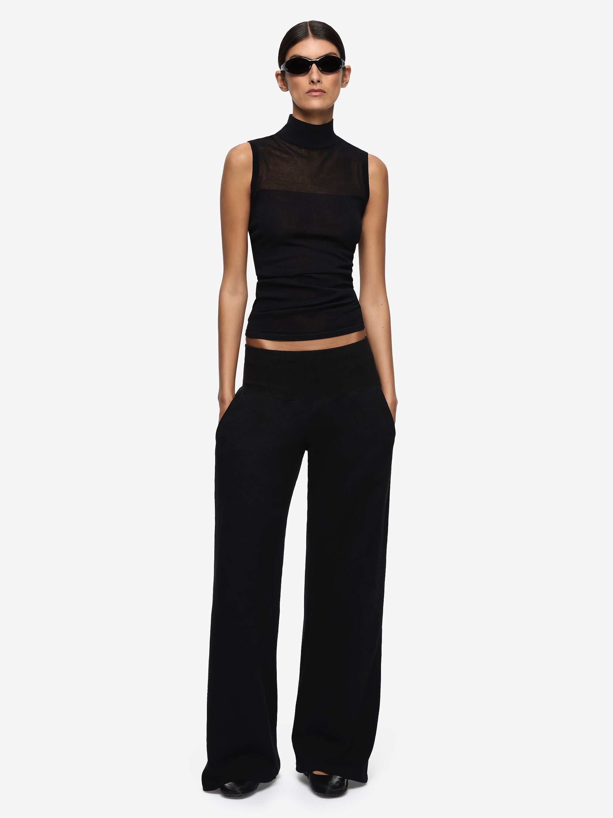 STEPH TRACK PANT - BLACK