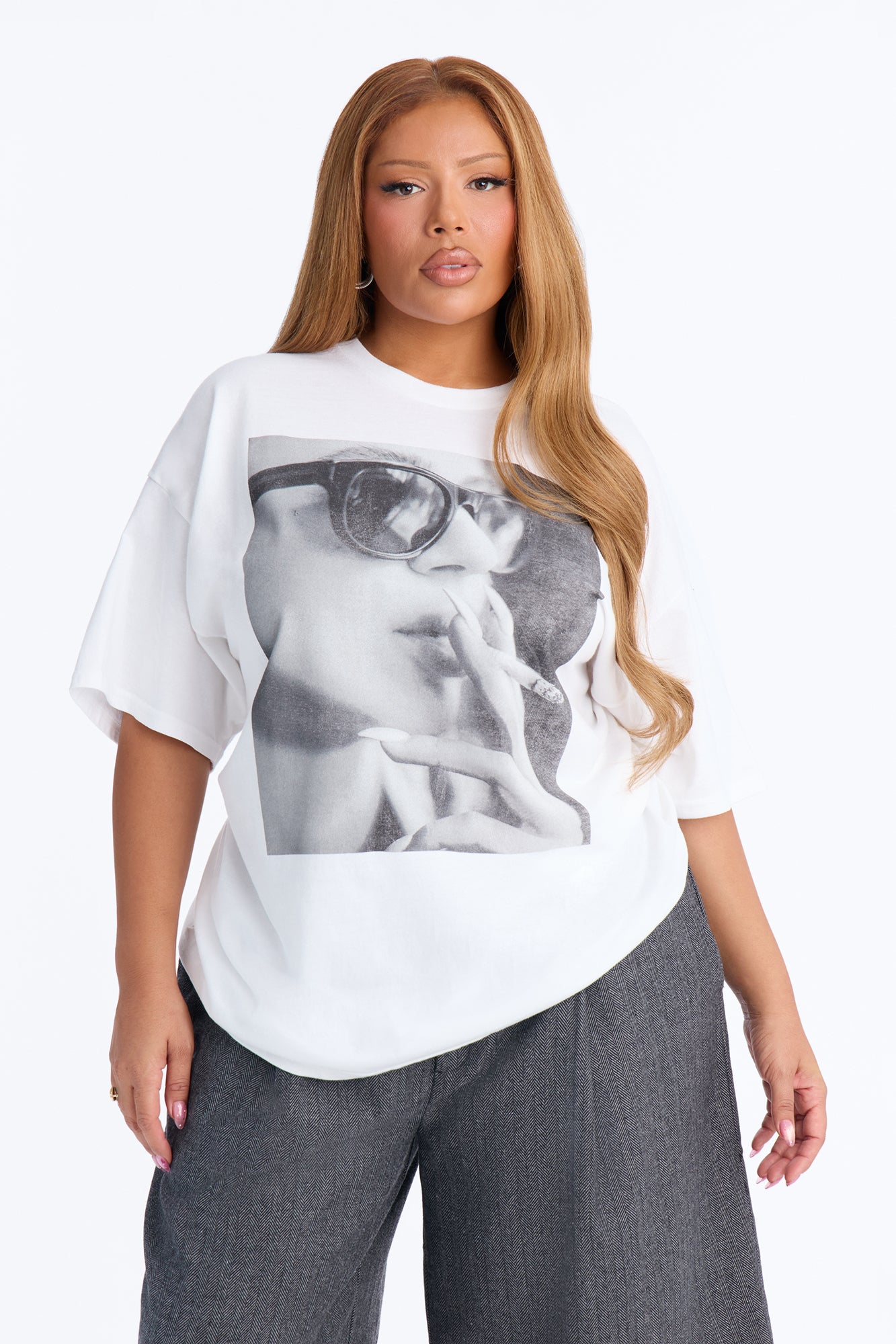 Rebel Girl Energy Tee - White