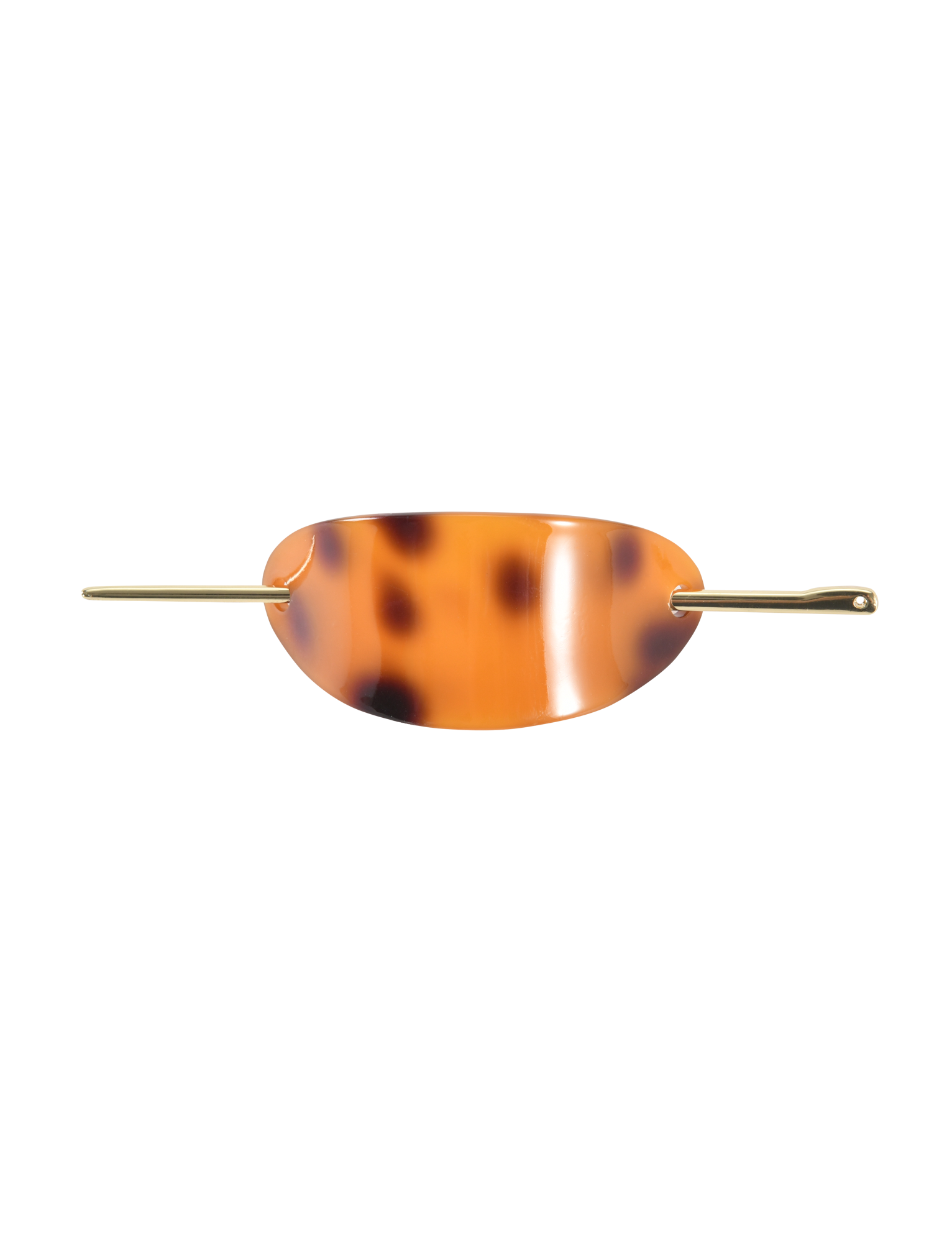 RUKA BARETTE - TORTOISESHELL