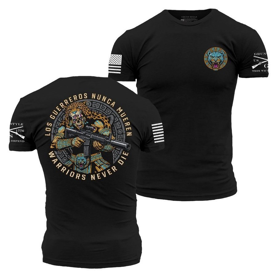 Warriors Never Die T-Shirt - Black