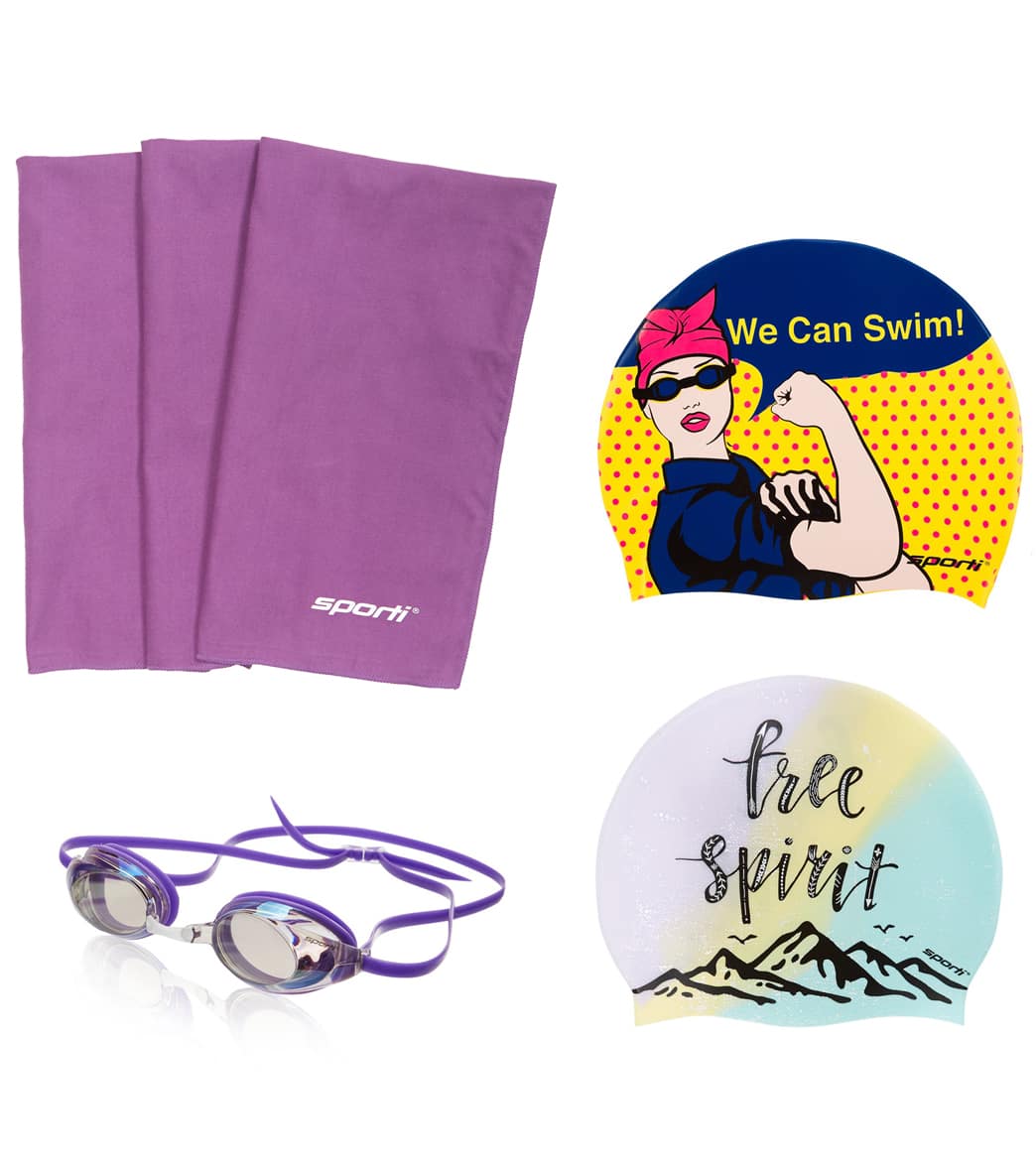 Sporti Women's Strong Swim Gear Gift Set