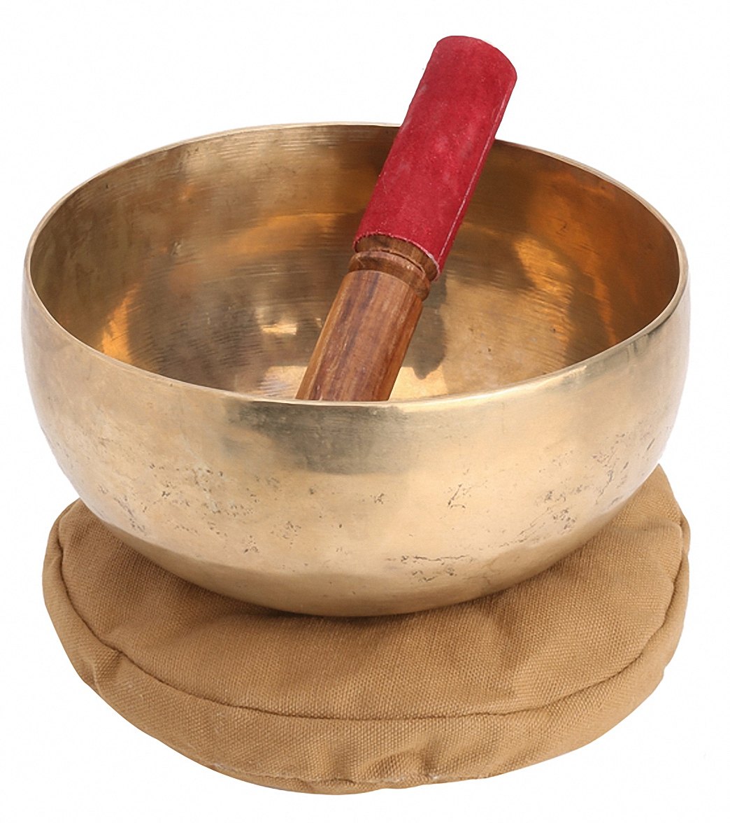 Sacred Space LG Healing Note B Chakra Tibetan Singing Bowl 7.5"