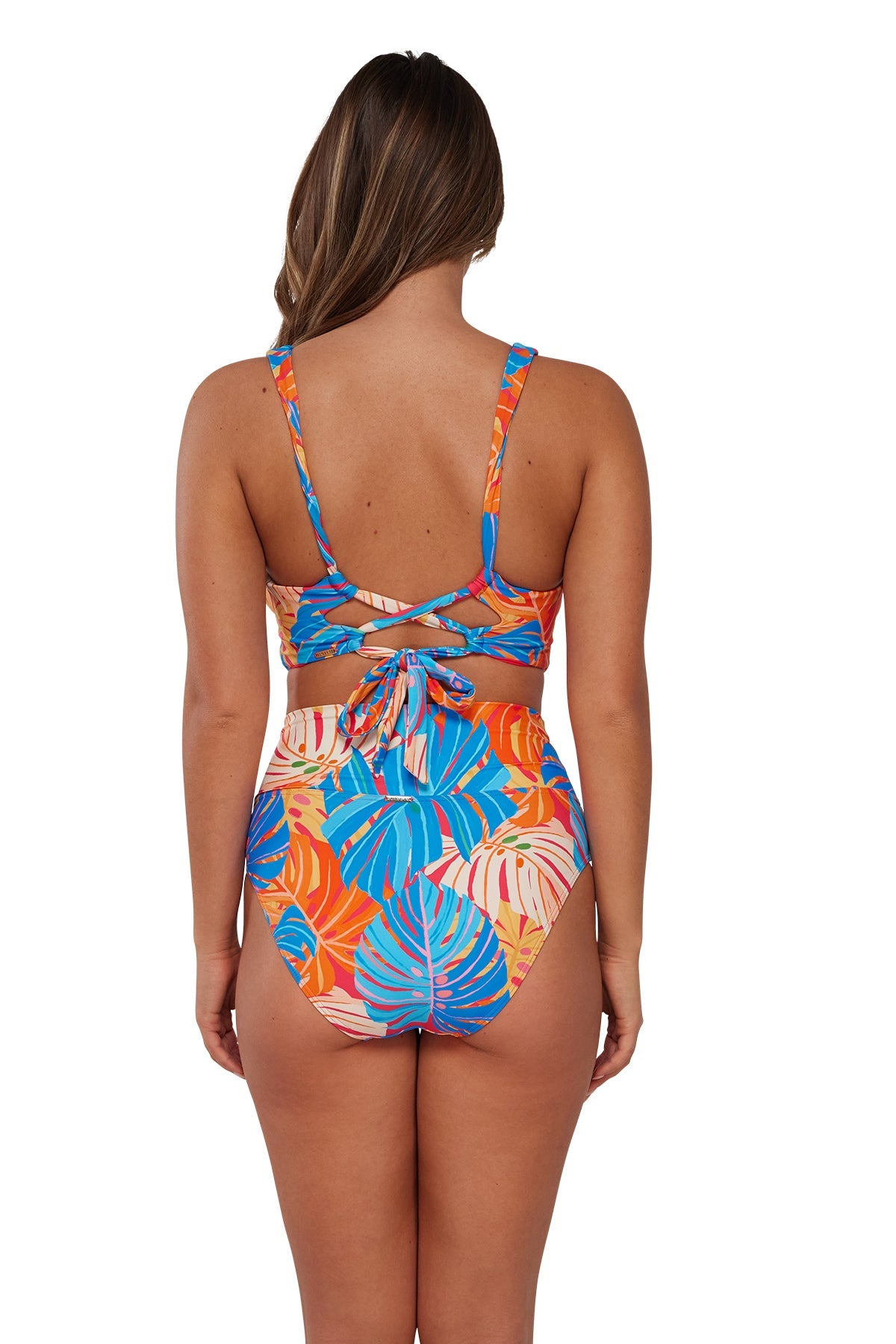 Sunsets Zesty Tropicana Hannah High Waist Bottom