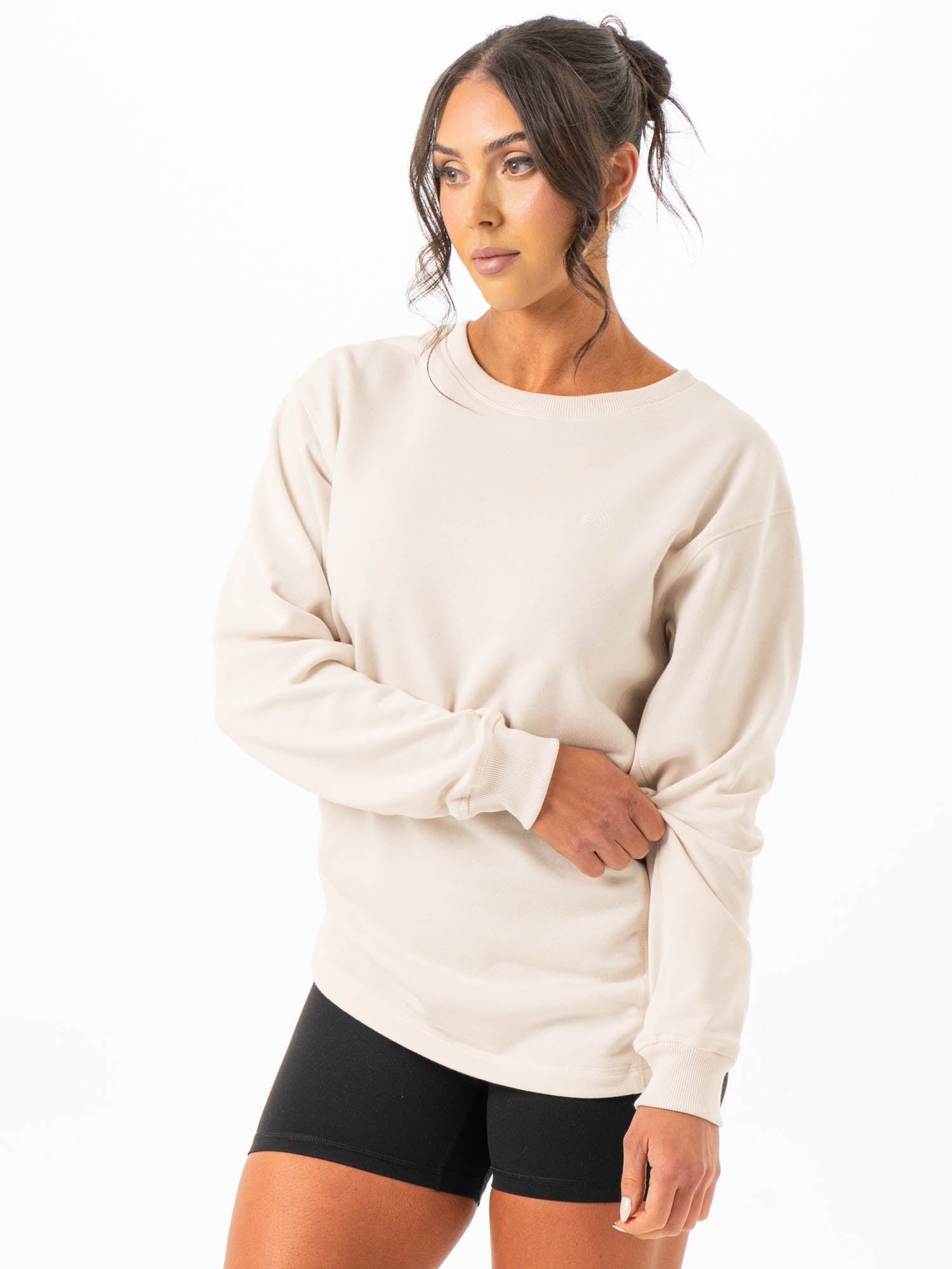 Force Crew Neck - Bone