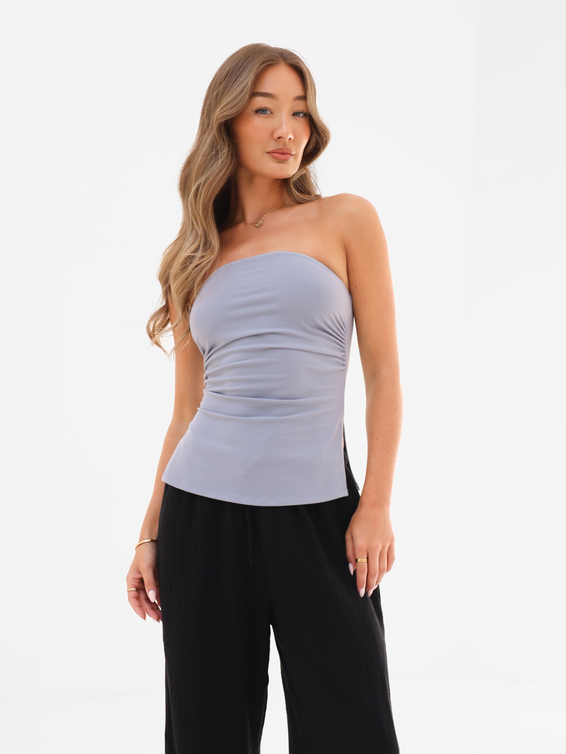 Solea Bandeau Top - Pale Lilac