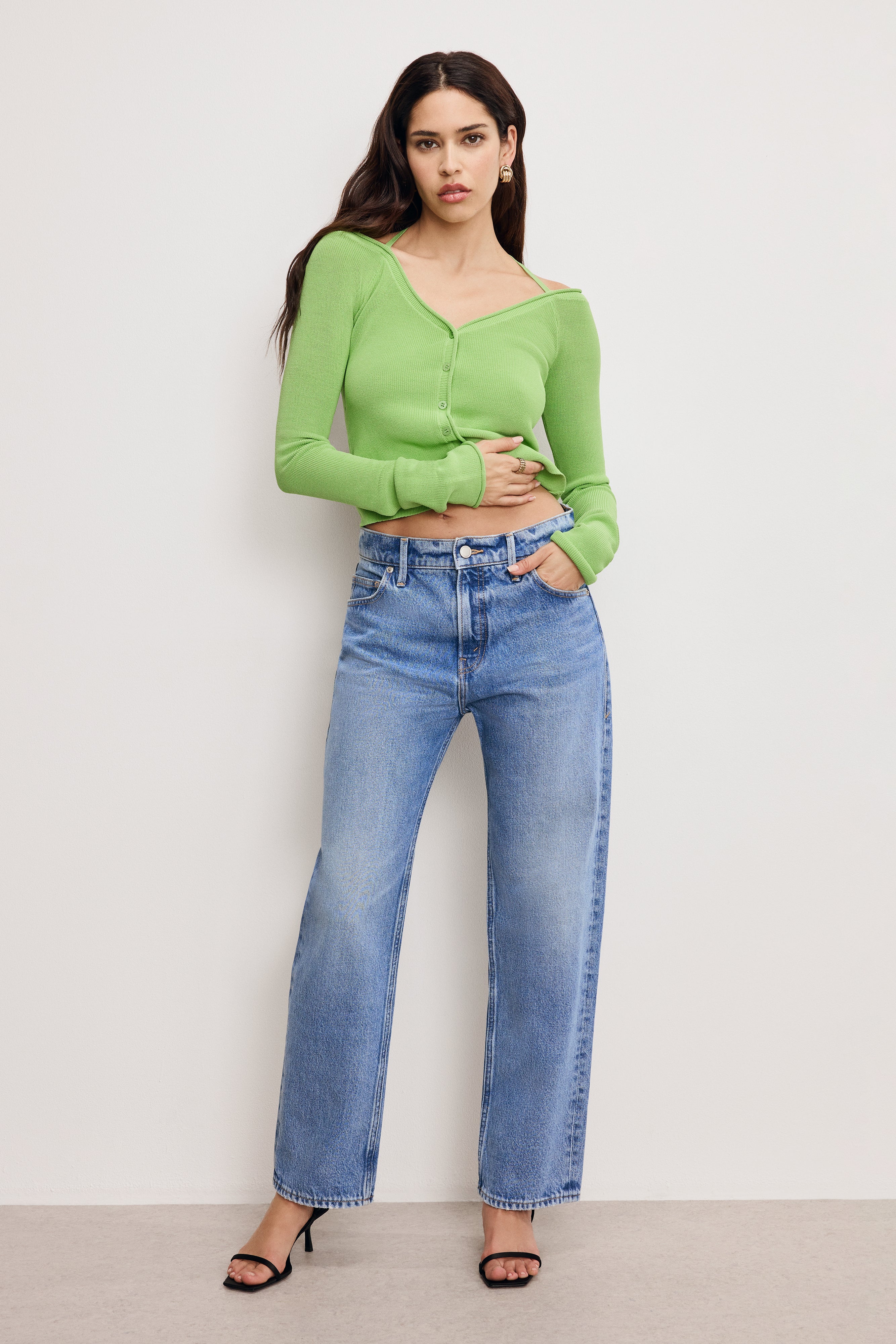 GOOD RELAXED STRAIGHT JEANS | INDIGO885