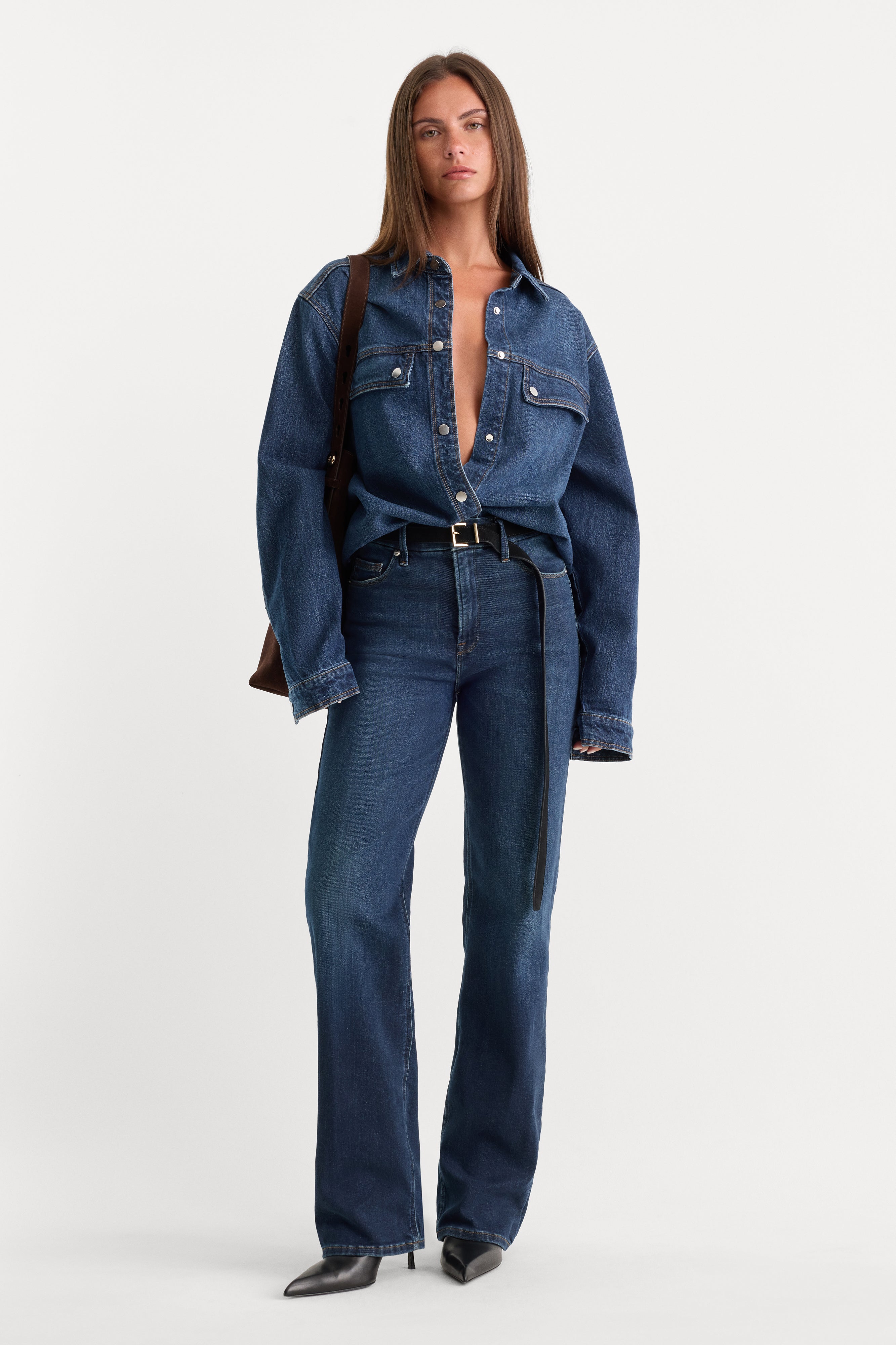 SOFT TECH GOOD TRUE STRAIGHT JEANS|INDIGO572