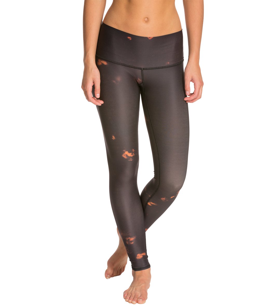 Teeki Buffalo Princess Black Yoga Leggings