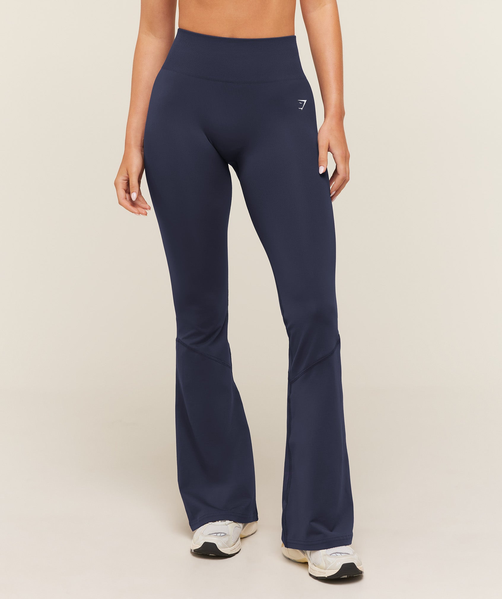Gymshark Everyday Seamless Flared Leggings - Heavy Blue