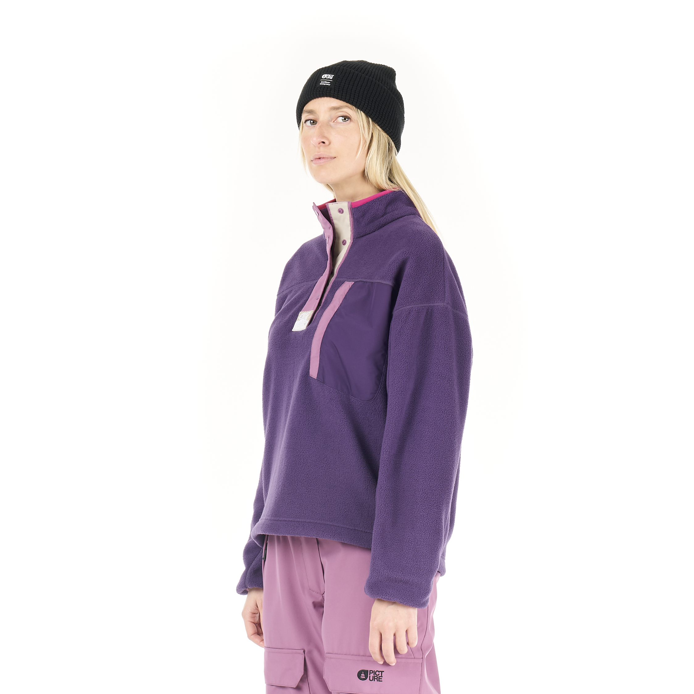 Polaire femme zippée ARCCA 1/4