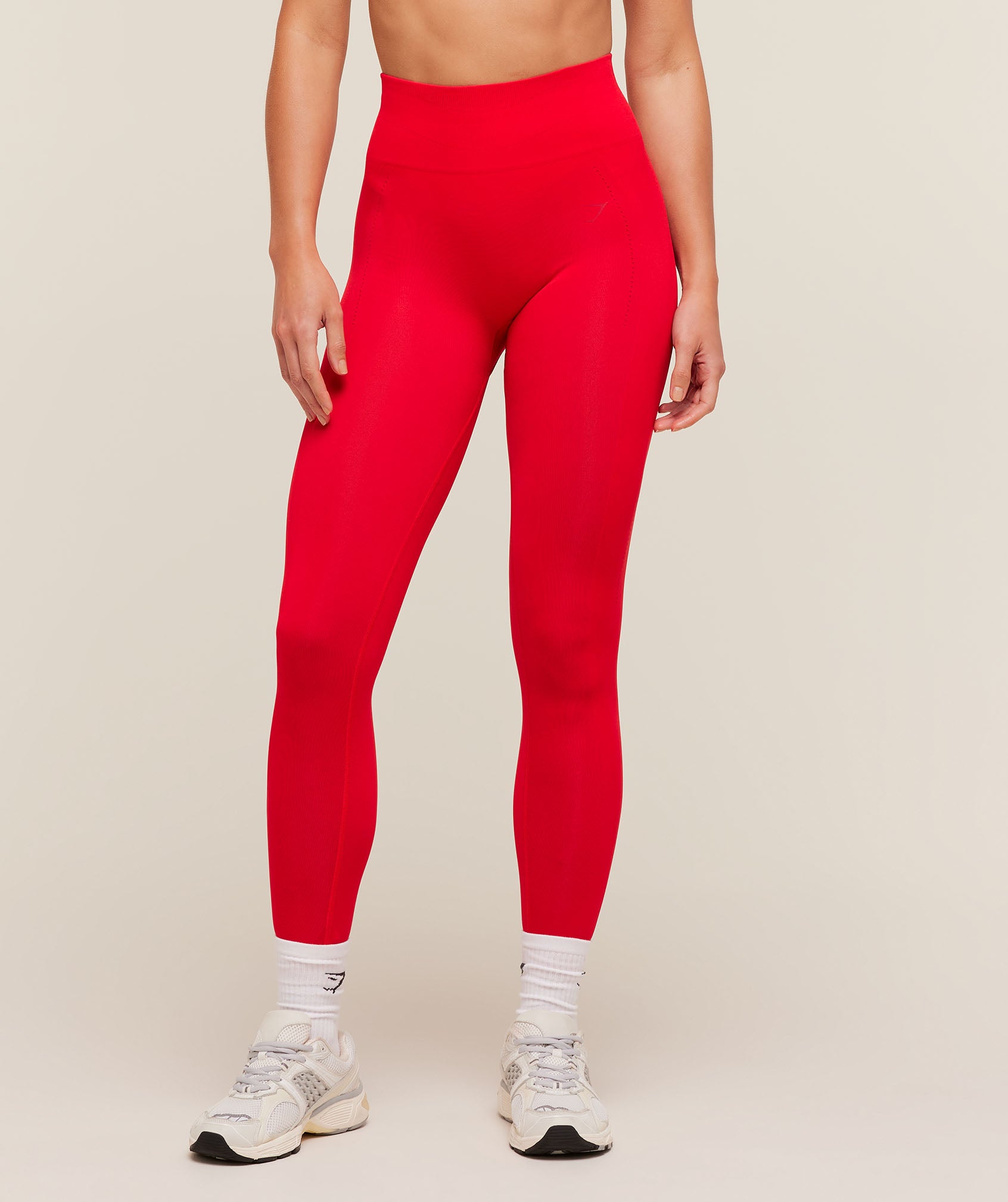 Gymshark Energise Seamless Leggings - Athletic Red