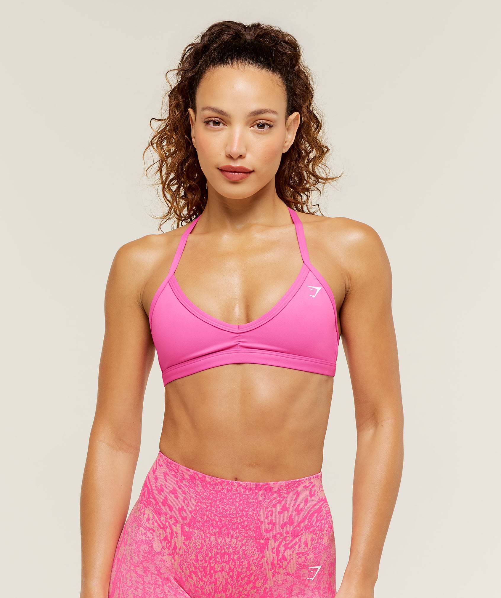 Gymshark Minimal Sports Bra - Electric Pink