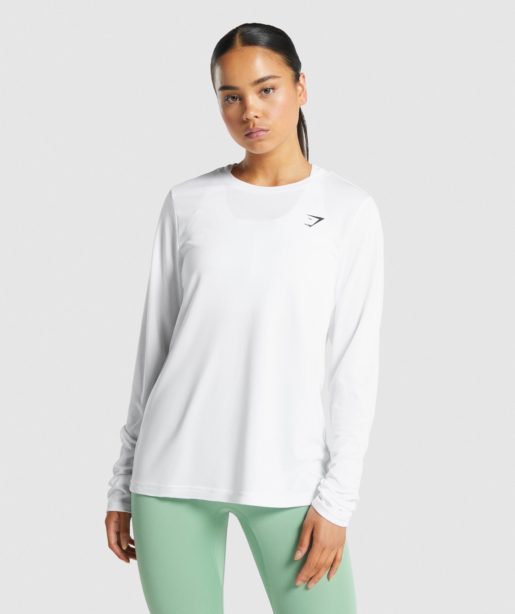 Gymshark Training Long Sleeve T-Shirt - White