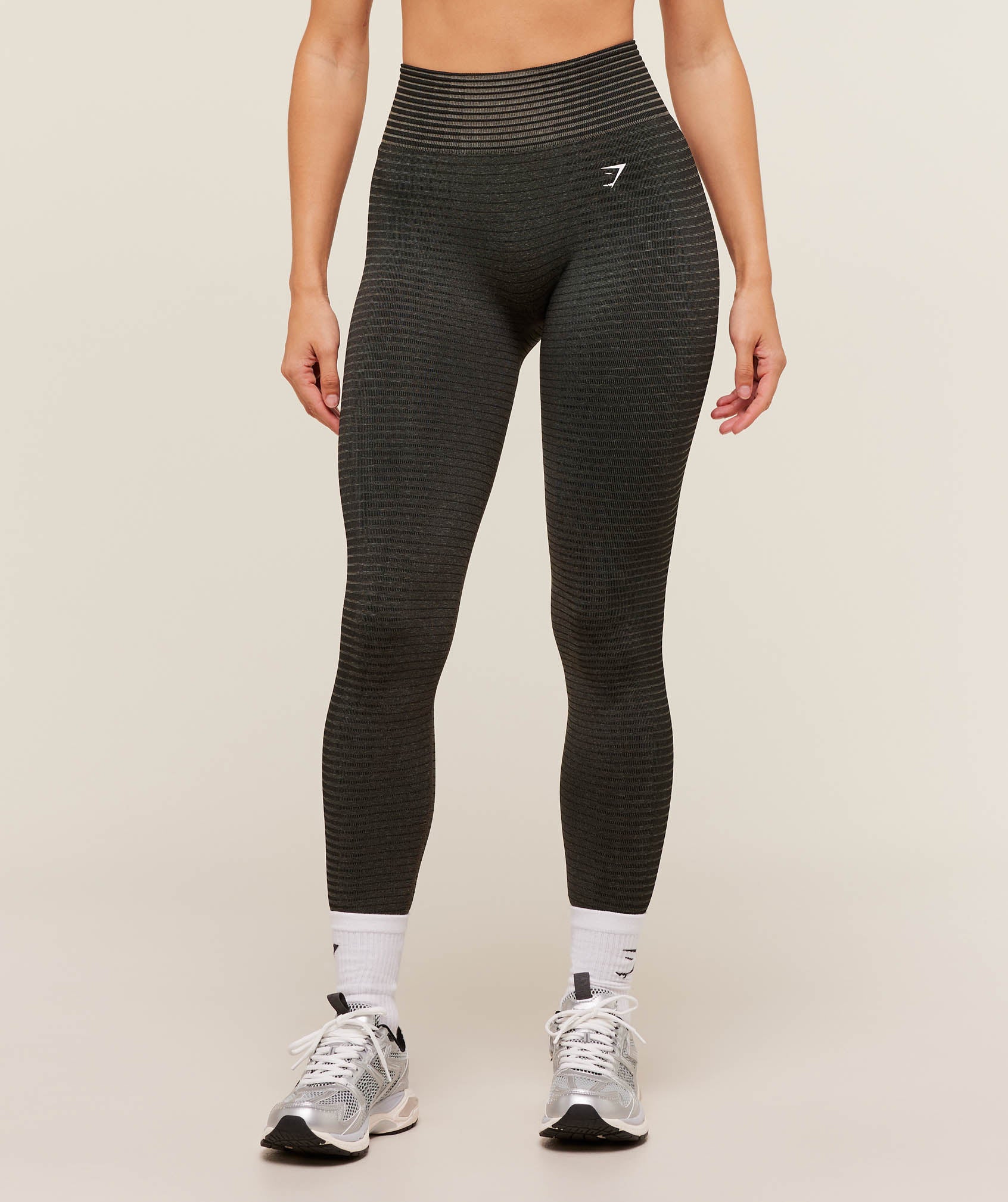 Gymshark Sport Seamless Leggings - Camo Brown/Black