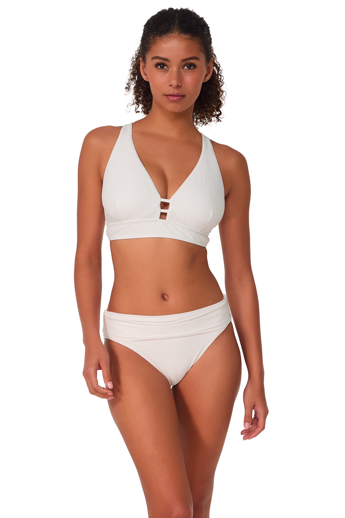 Sunsets White Lily Natalie Top