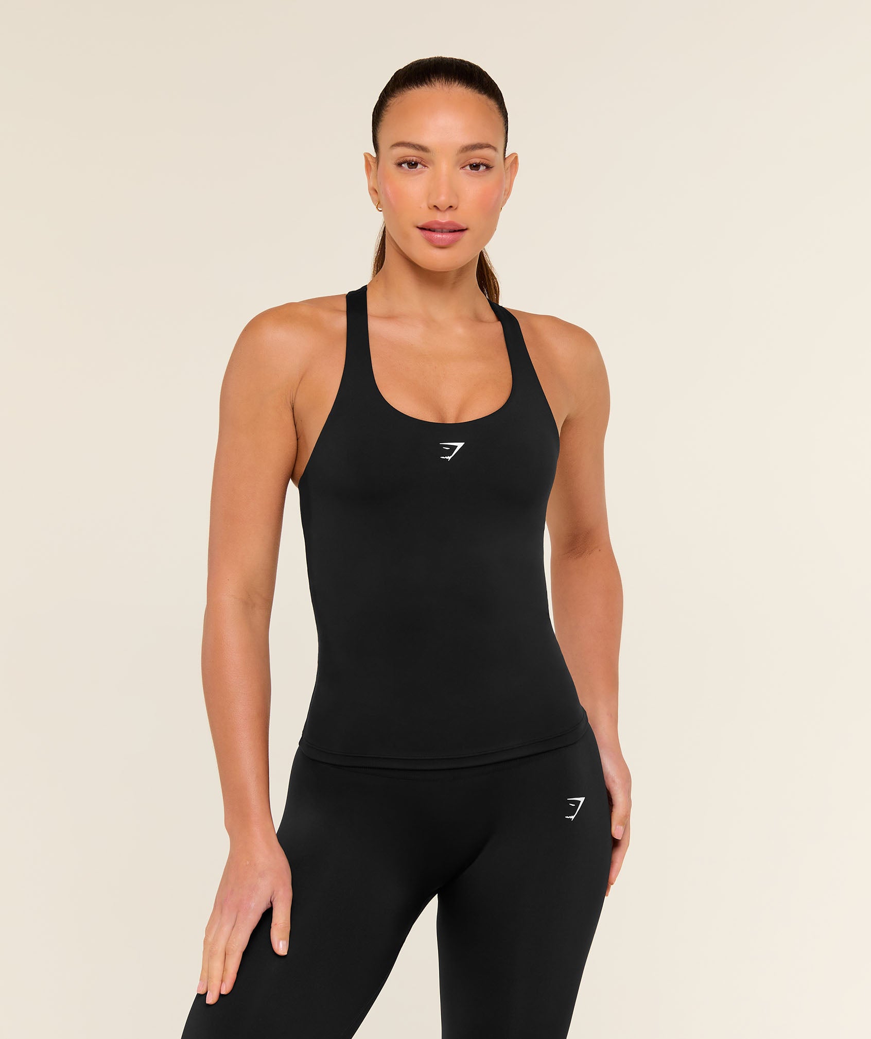Gymshark Shelf Cami Tank - Black