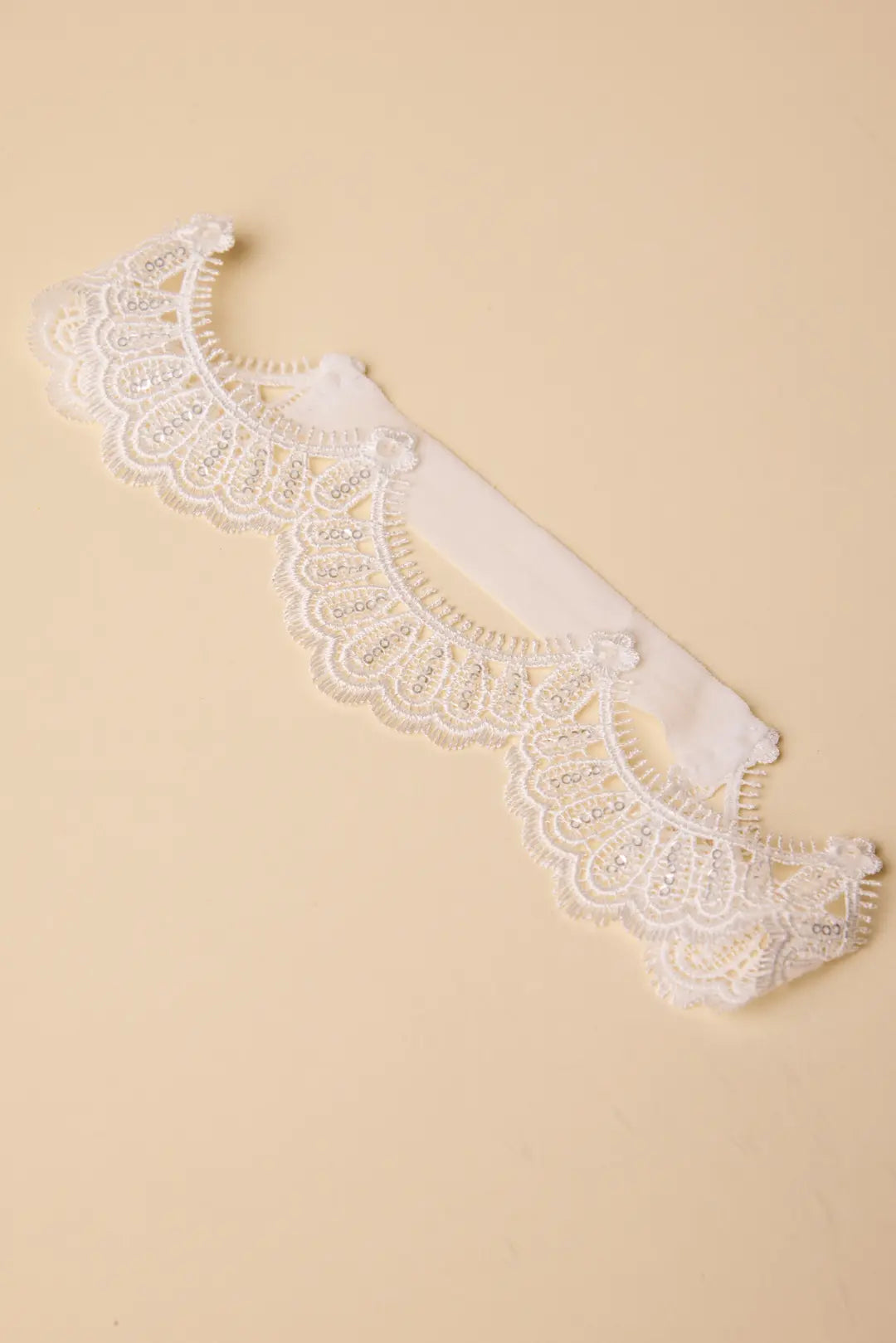 Sequin Crystal Bridal Garter