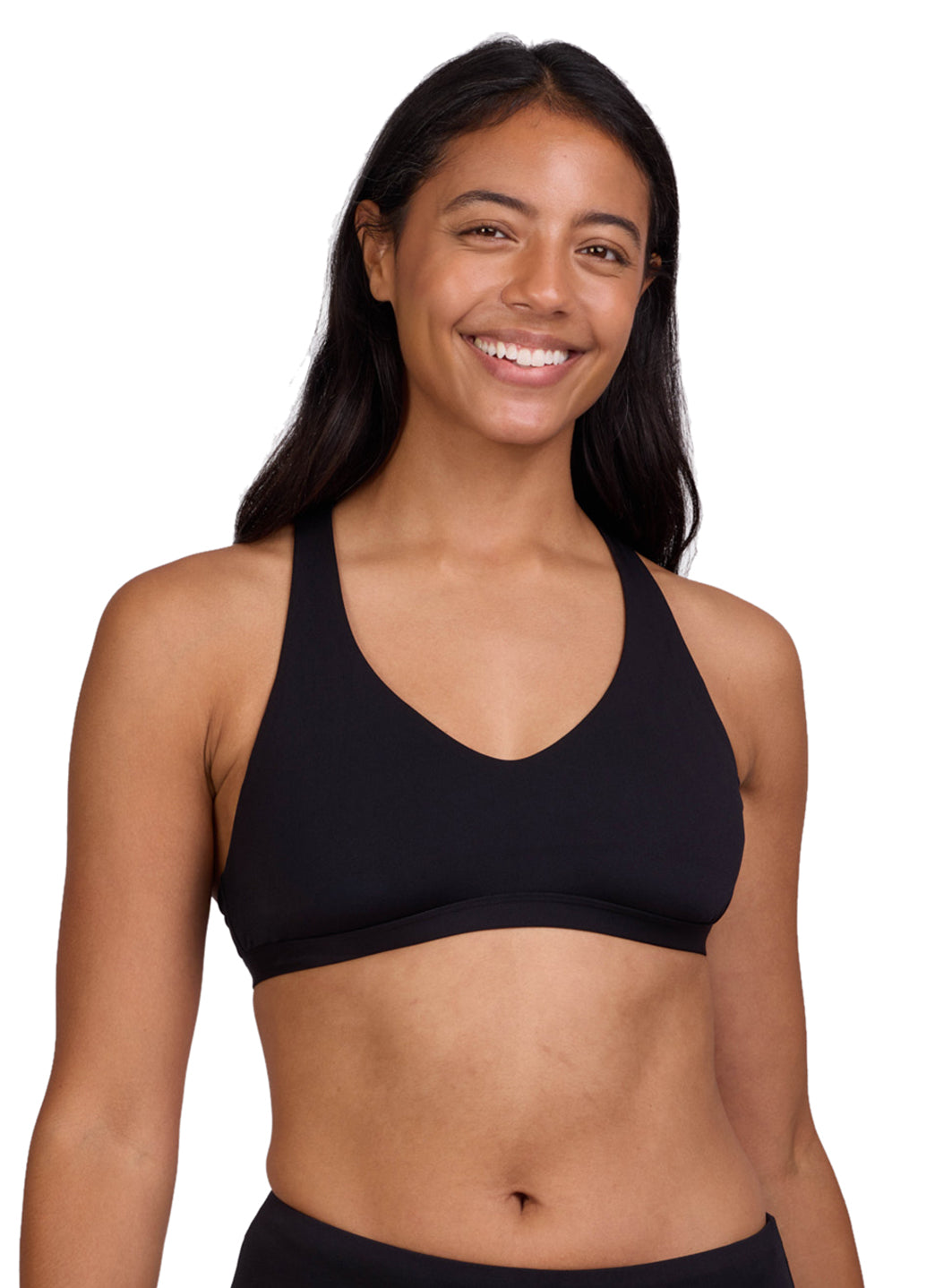 JOLYN Women's Solid Eloise Bikini Top