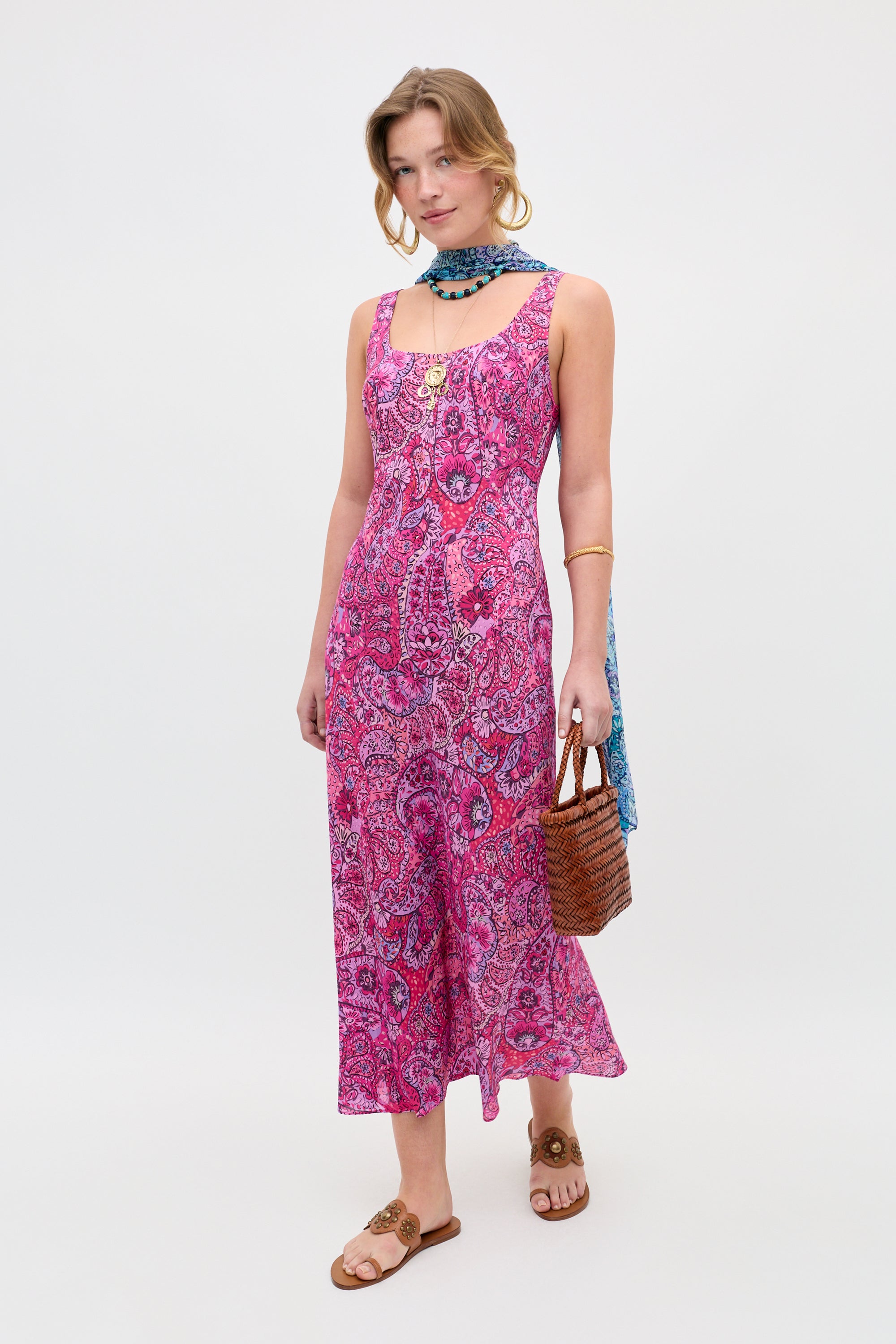 Bondi - Paisley Floral Red