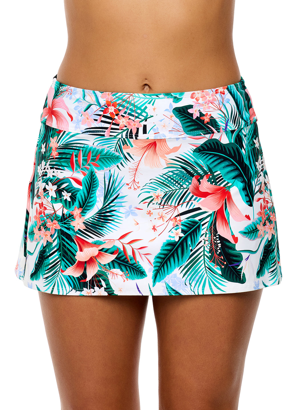 Next by Athena Women's Native Fawna Courtside Swim Skort