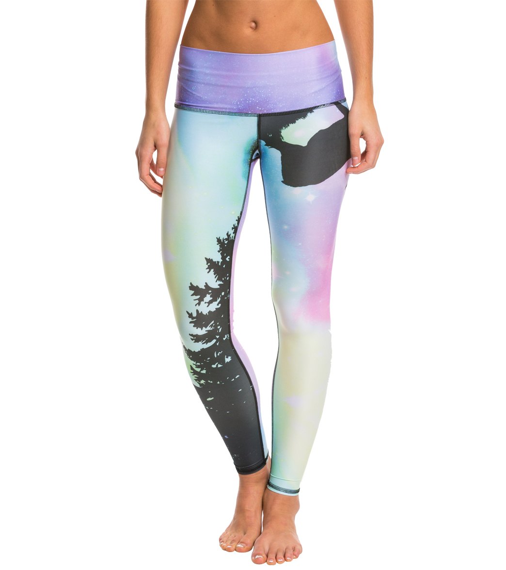 Teeki Northern Lights Hot Pant Yoga Leggings