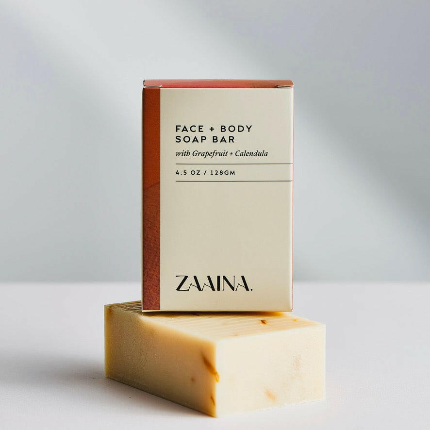 Grapefruit Calendula Natural Handmade Soap Bar