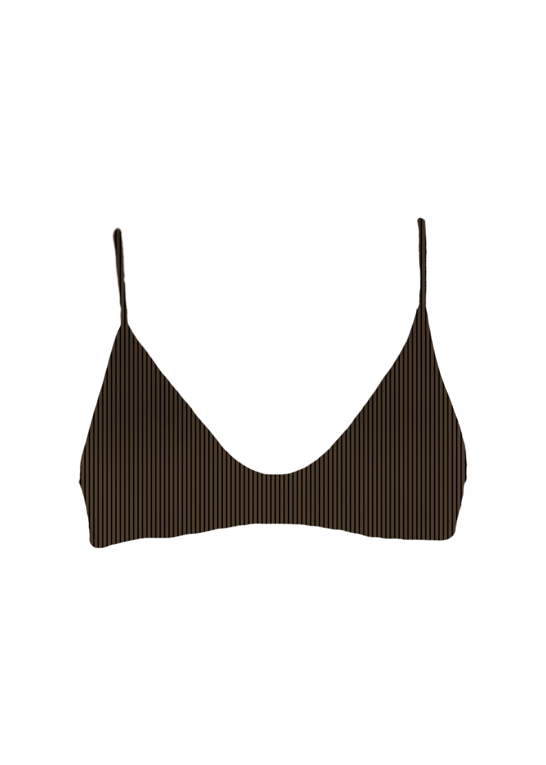 Mai Deluxe Coyote Ribbed Everyday Top