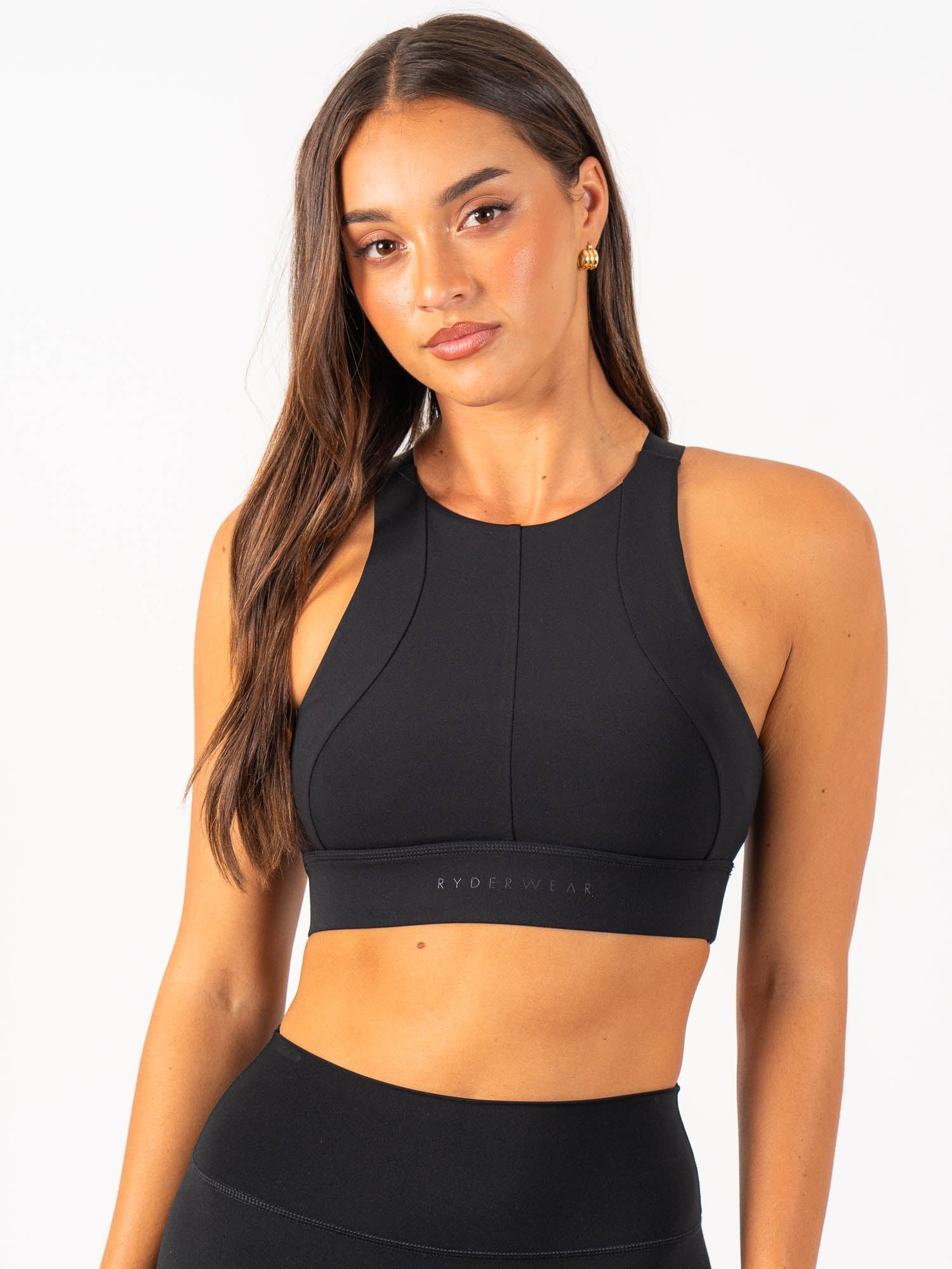 Reset High Impact Sports Bra - Black