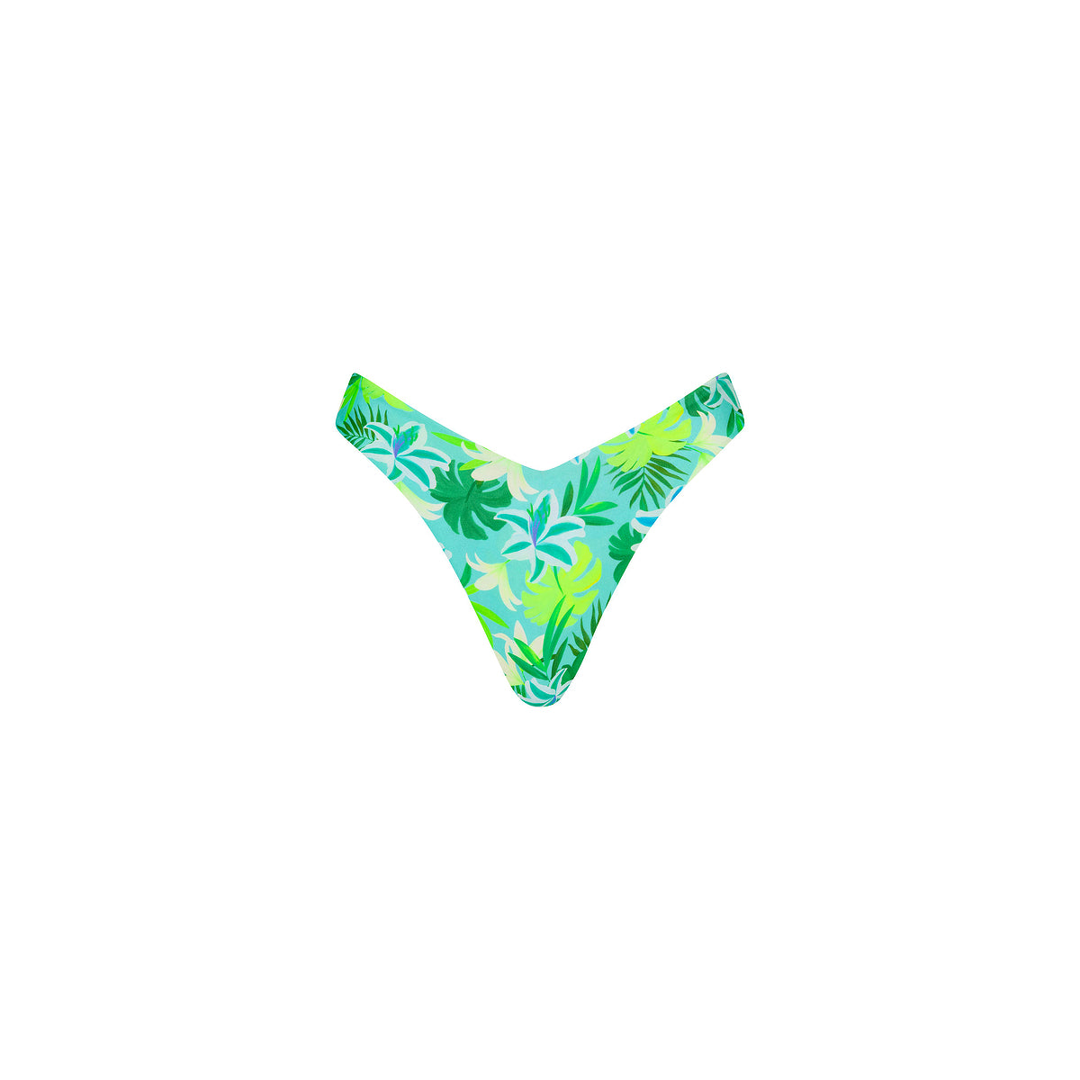 Kulani Kinis Neon Splice Y Cheeky Bikini Bottom