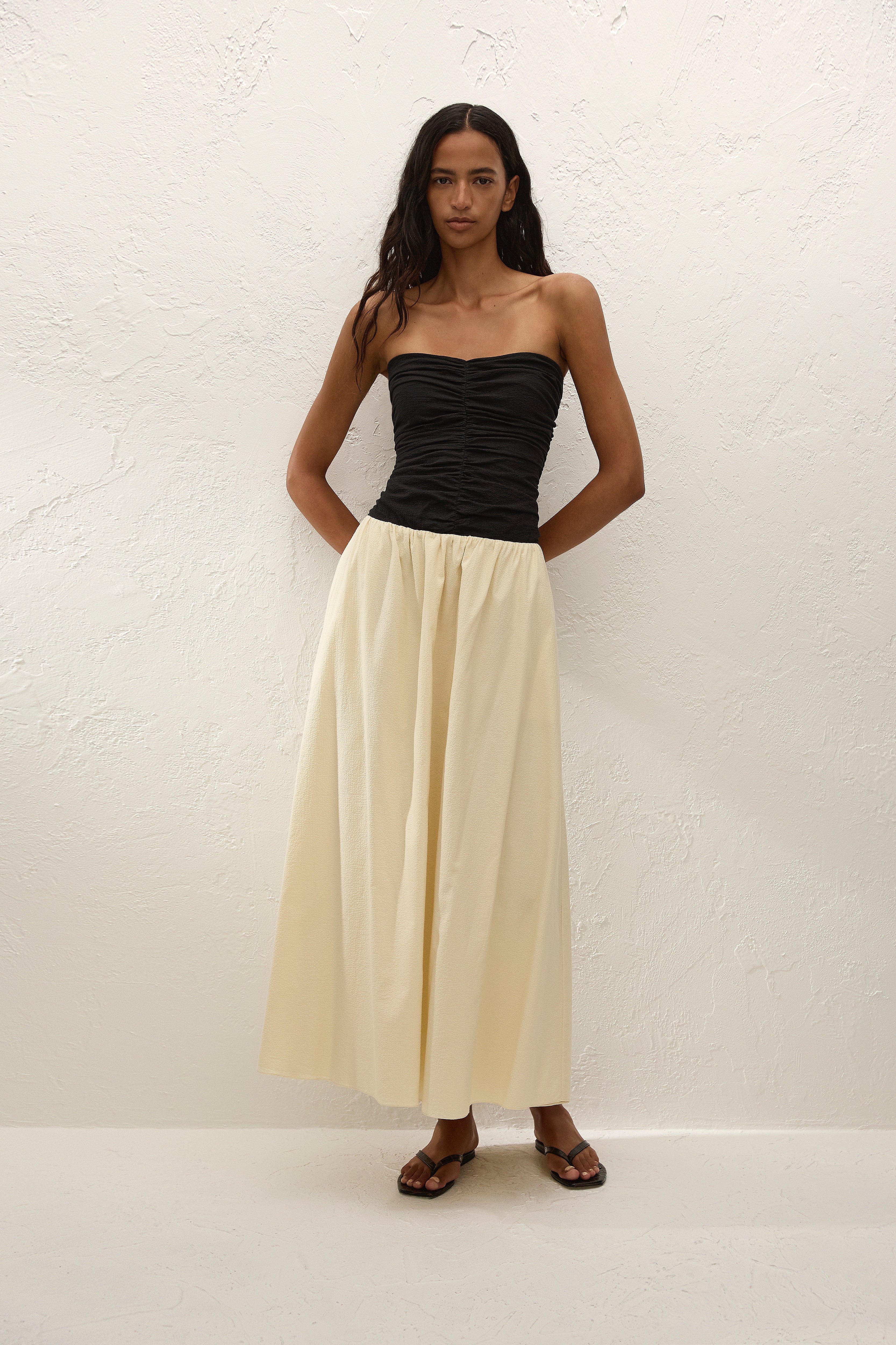 Sant Roc Maxi Dress Black Milk