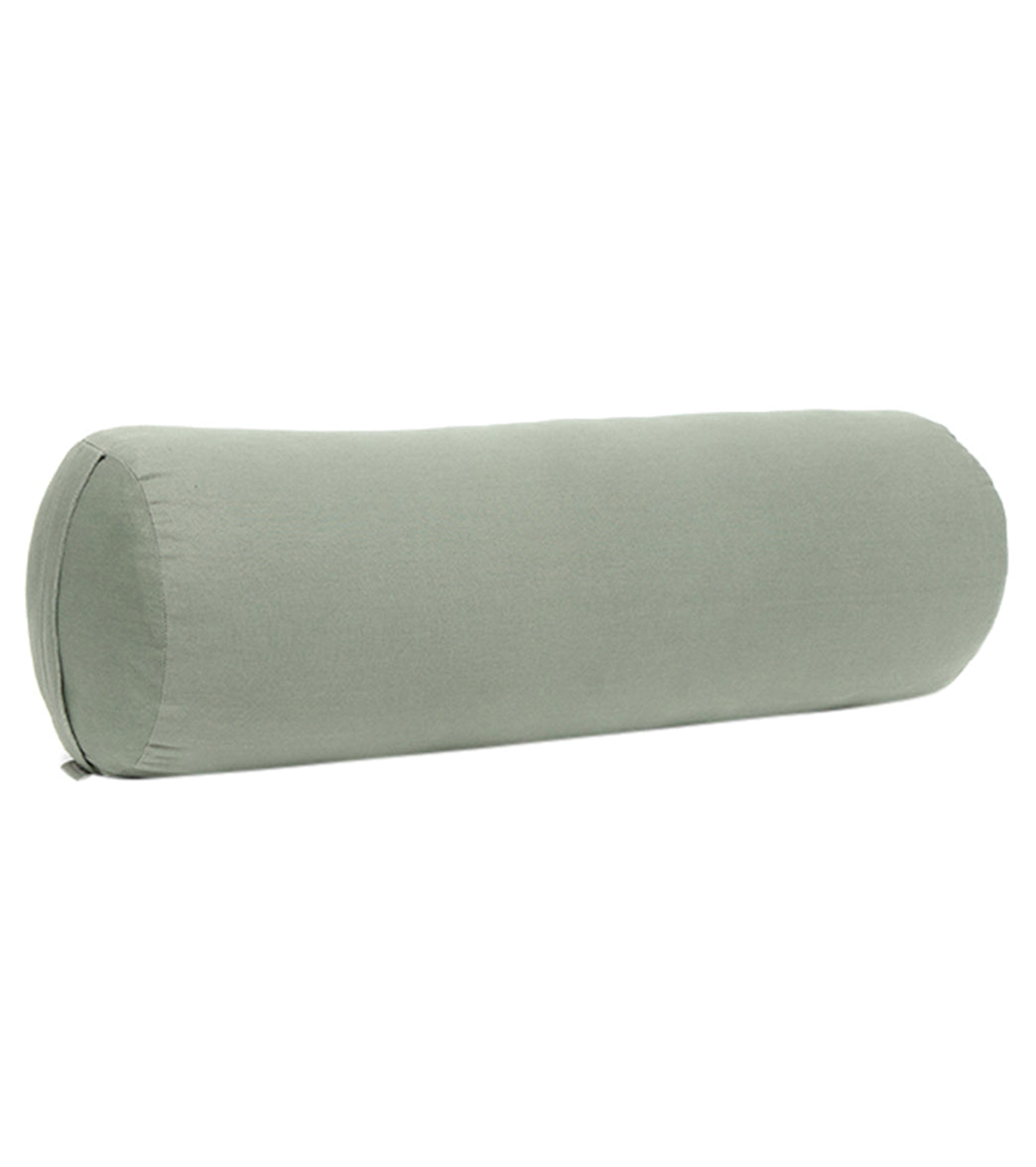B, Halfmoon Essential Cotton Cylindrical Bolster