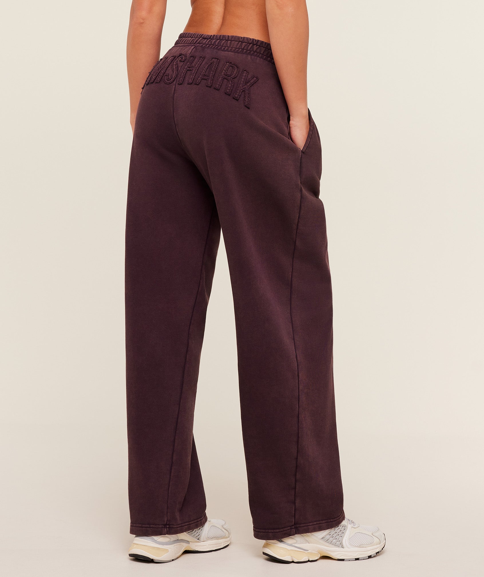 Gymshark Power Washed Joggers - Cherry Purple/Wash