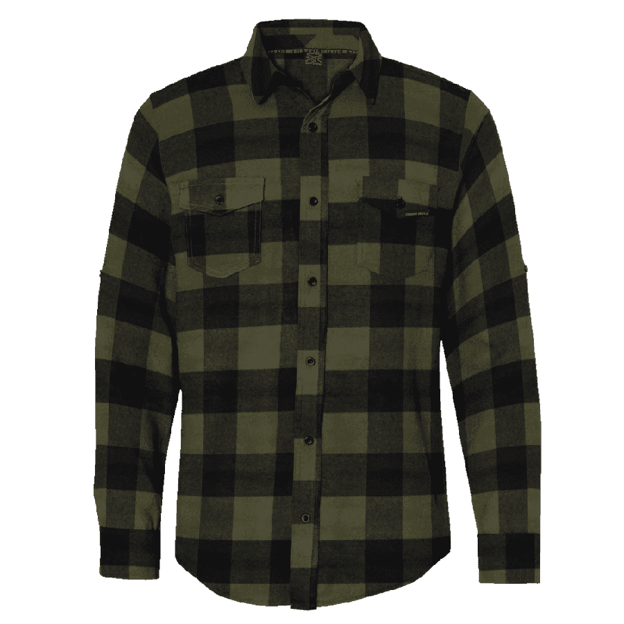 Green Plaid Flannel