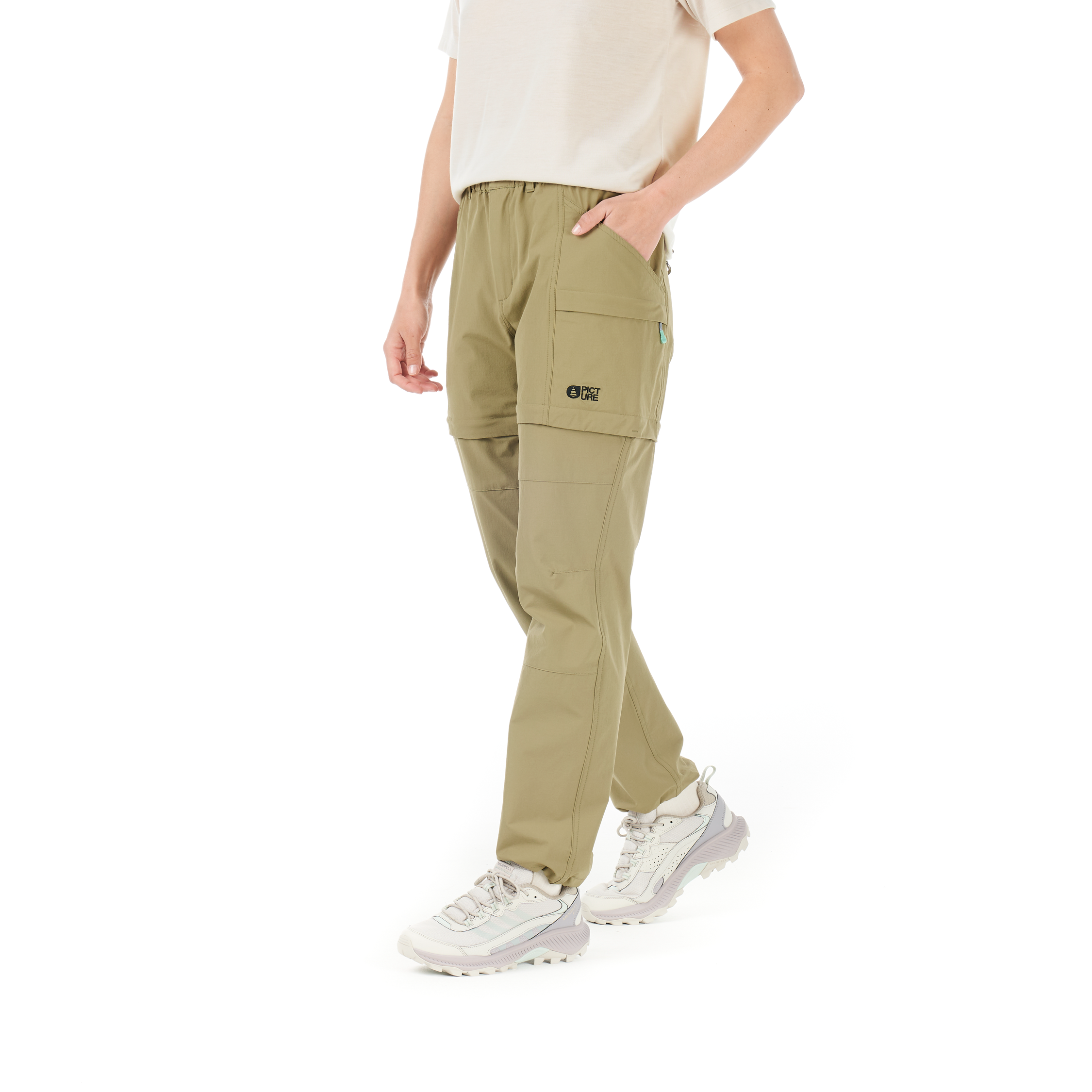 Pantalon de randonnée femme OUTIF 2en1 STRETCH PANT