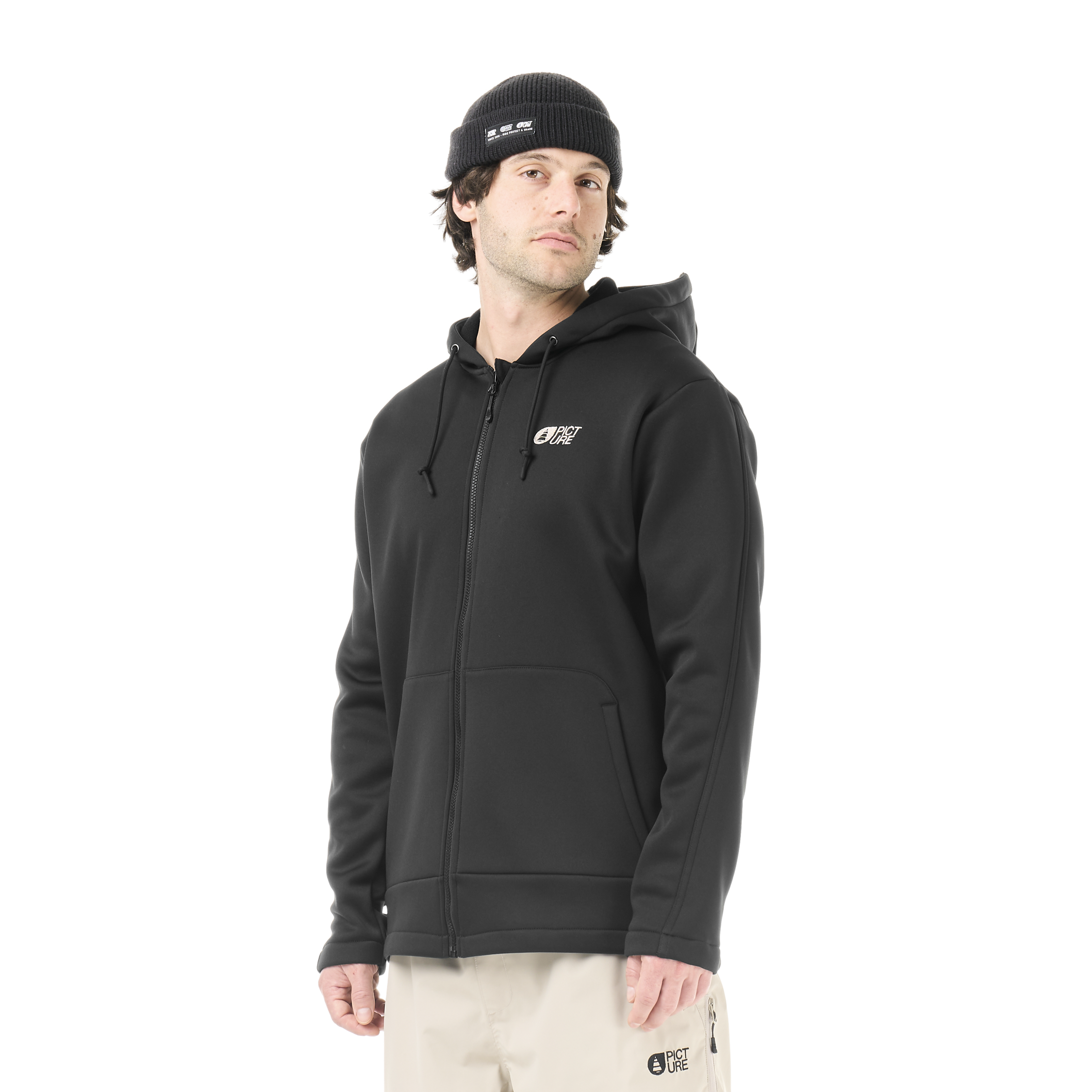 Sweat technique à capuche zippé homme PARK ZIP