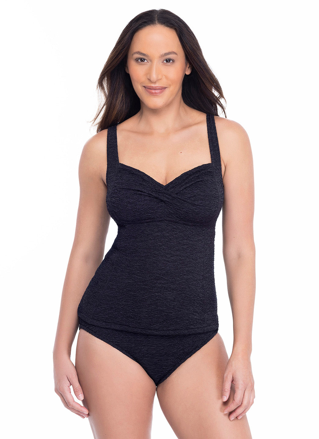 Krinkle by Penbrooke Women's Chlorine Resistant  Basic Bikini Bottom