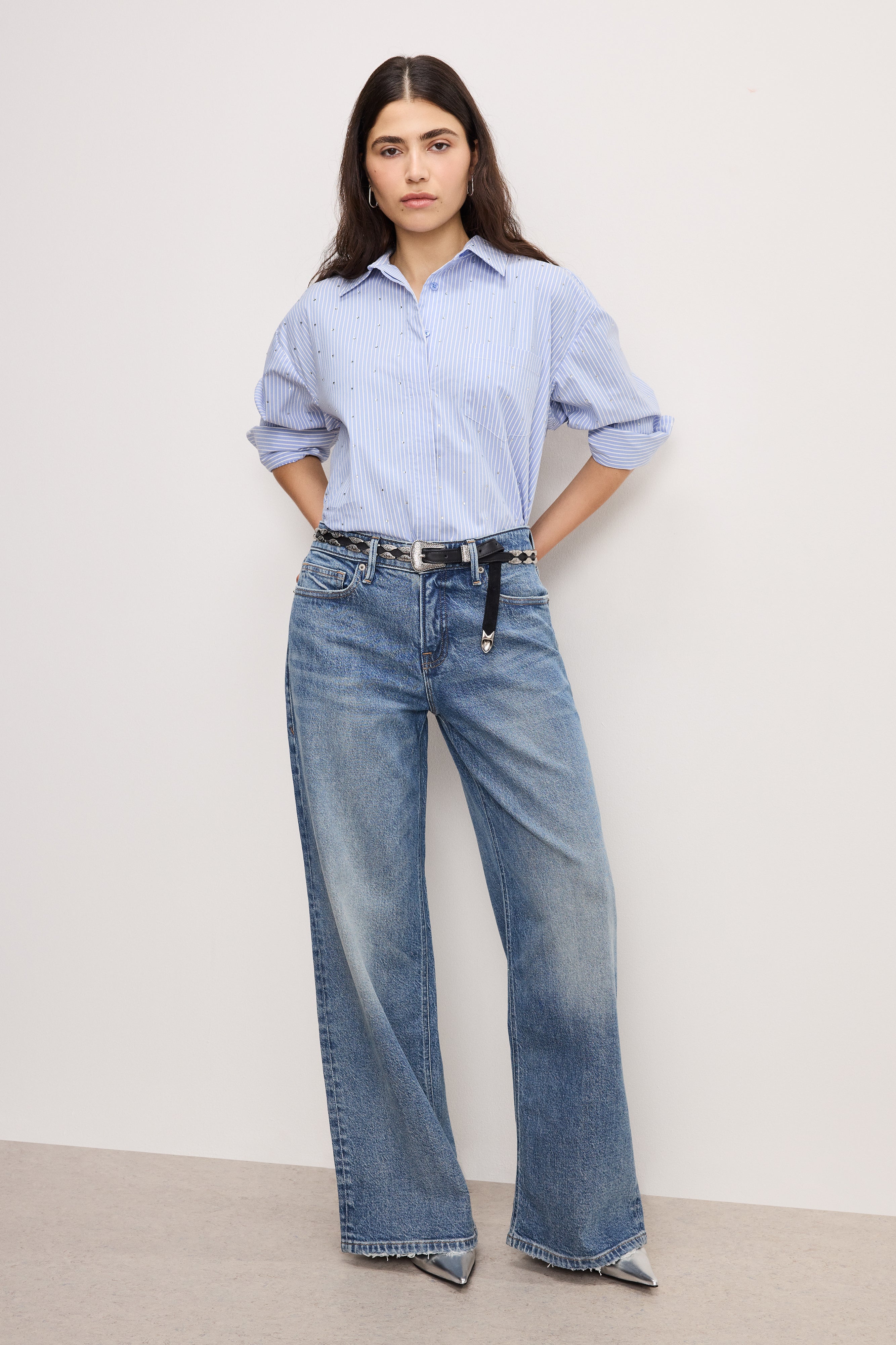 GOOD EASE PETITE RELAXED JEANS | INDIGO575