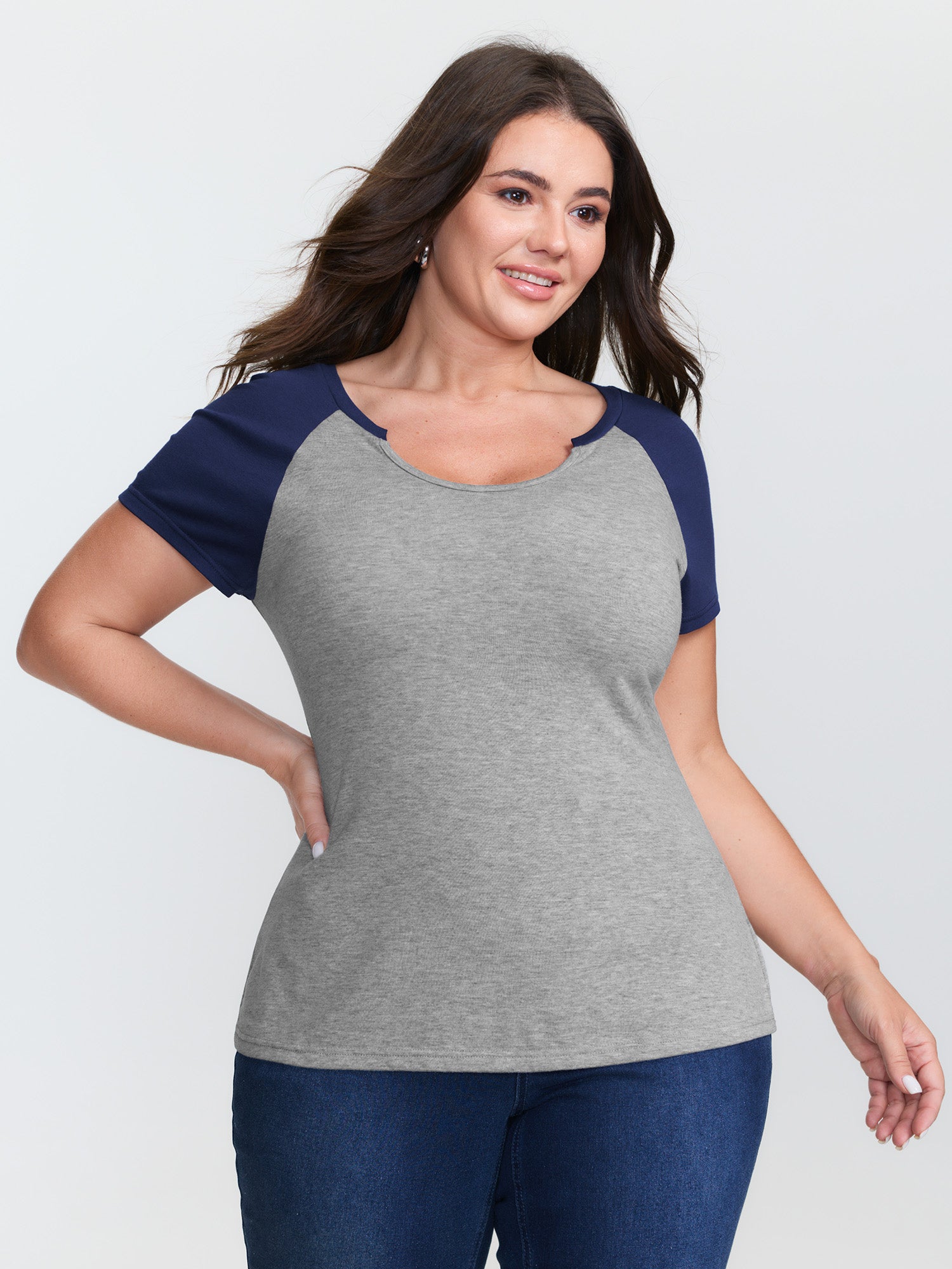 Supersoft Color Contrast T-Shirt