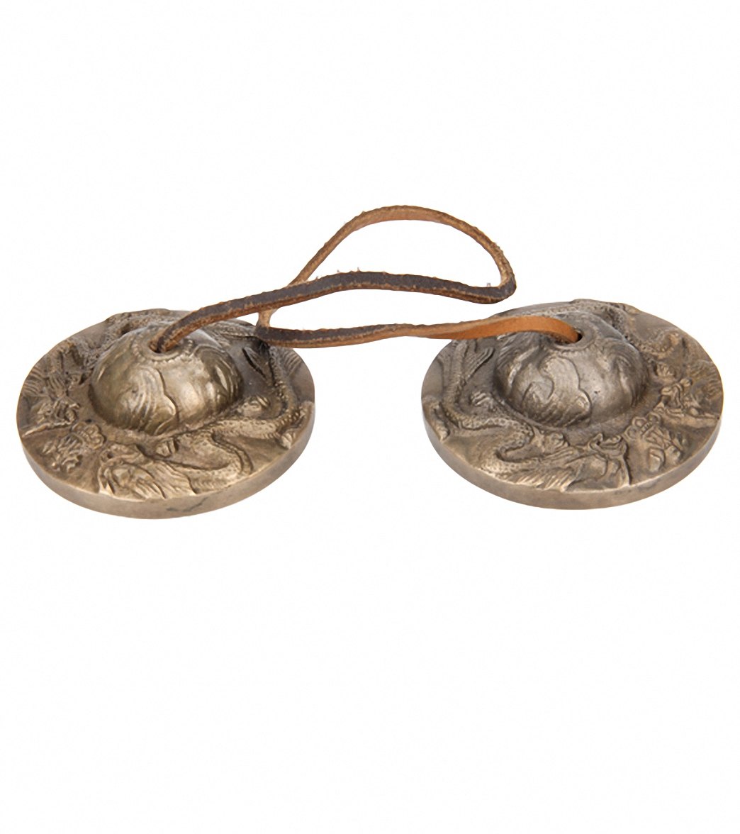 Sacred Space Med Dragon Meditation Tibetan Gong Tingsha Cymbals