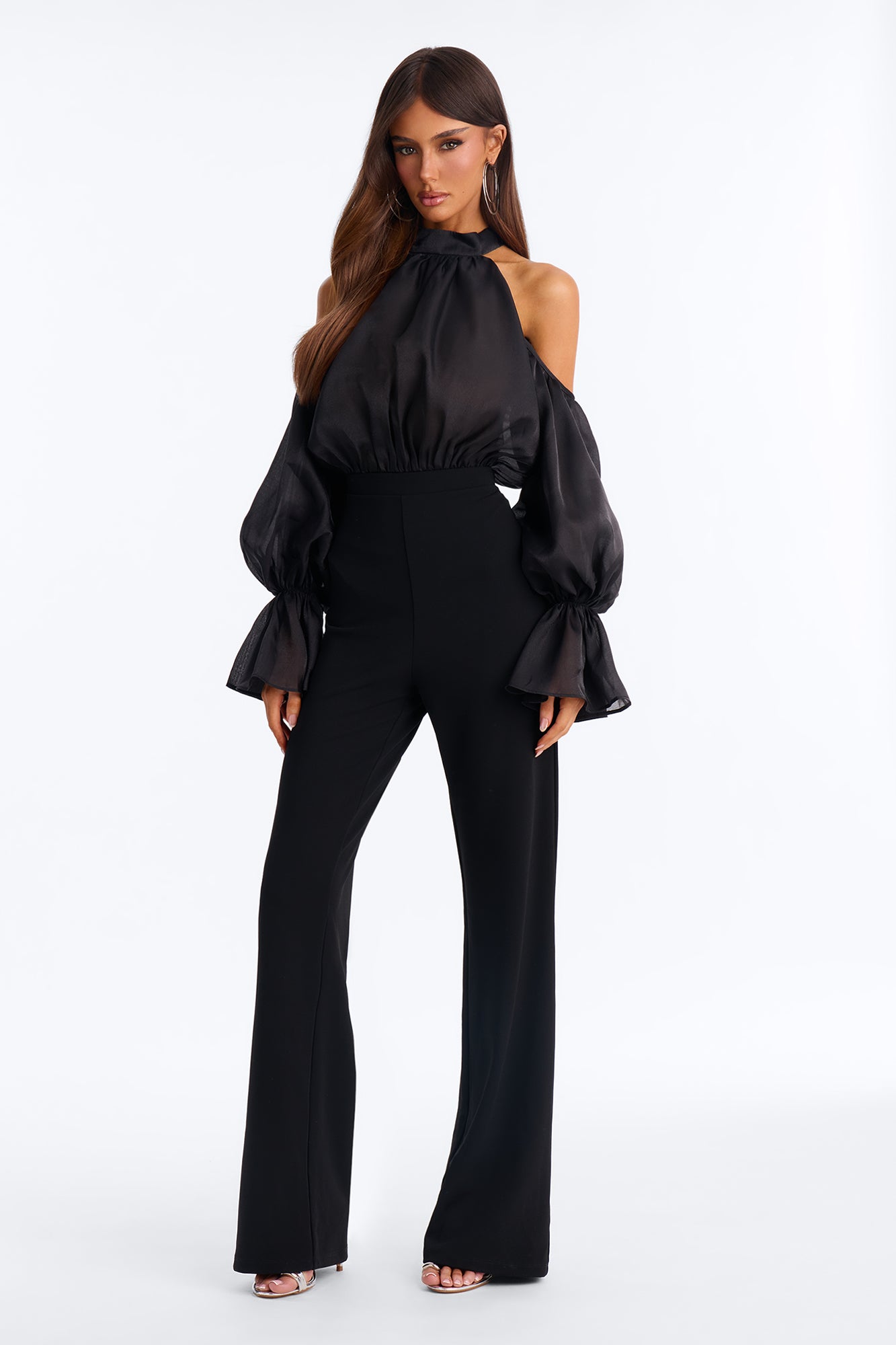 Midnight Sonata Jumpsuit - Black