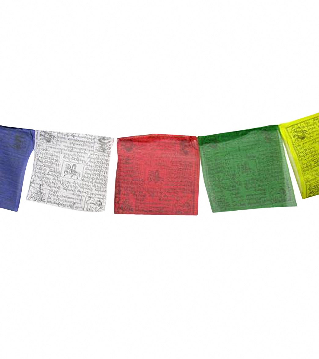 Sacred Space Set 25 Wind Horse Symbol Tibet Cotton Prayer Flags