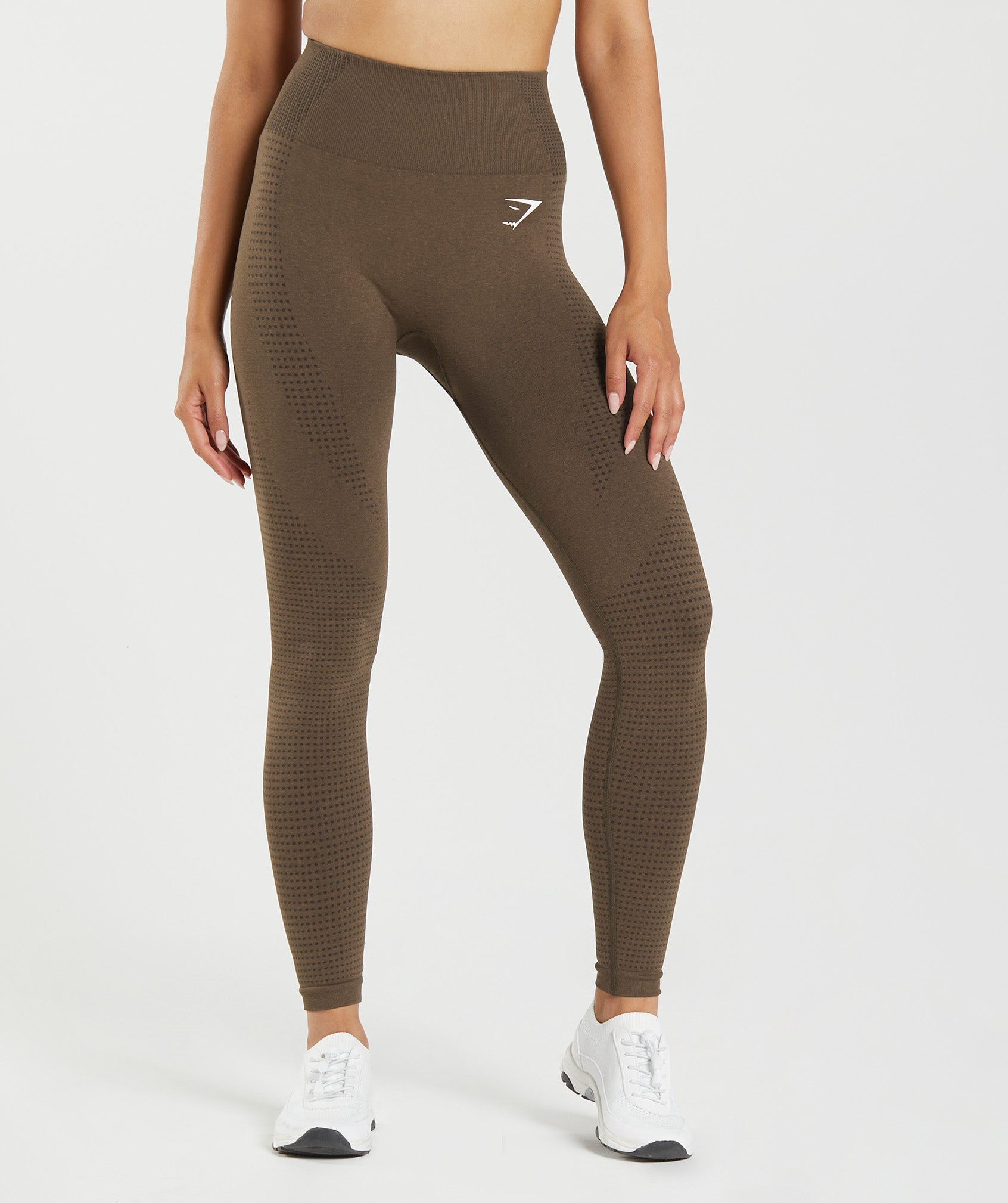 Gymshark Vital Regular Leggings - Espresso Marl