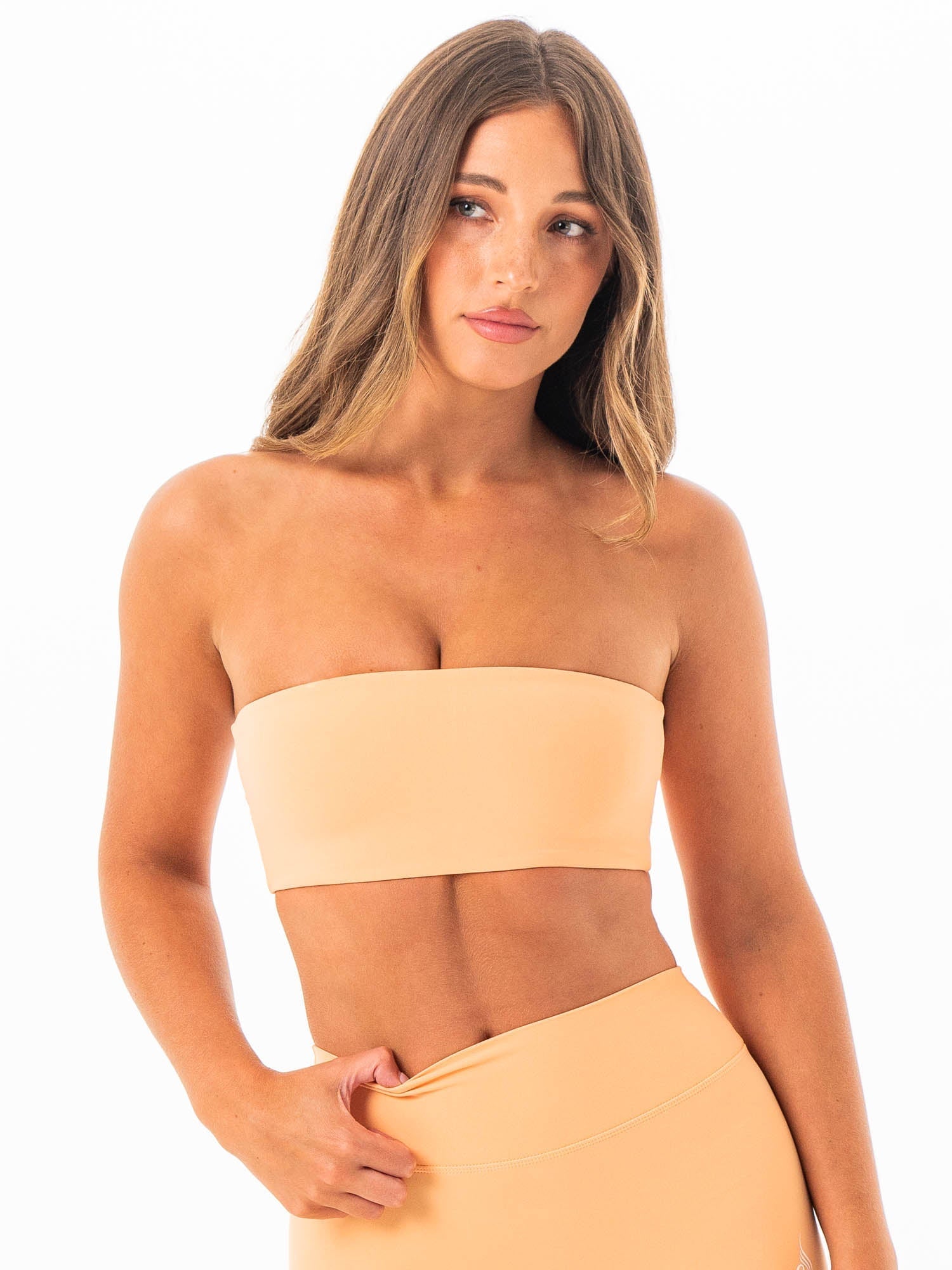 NKD Twist Bandeau - Peach