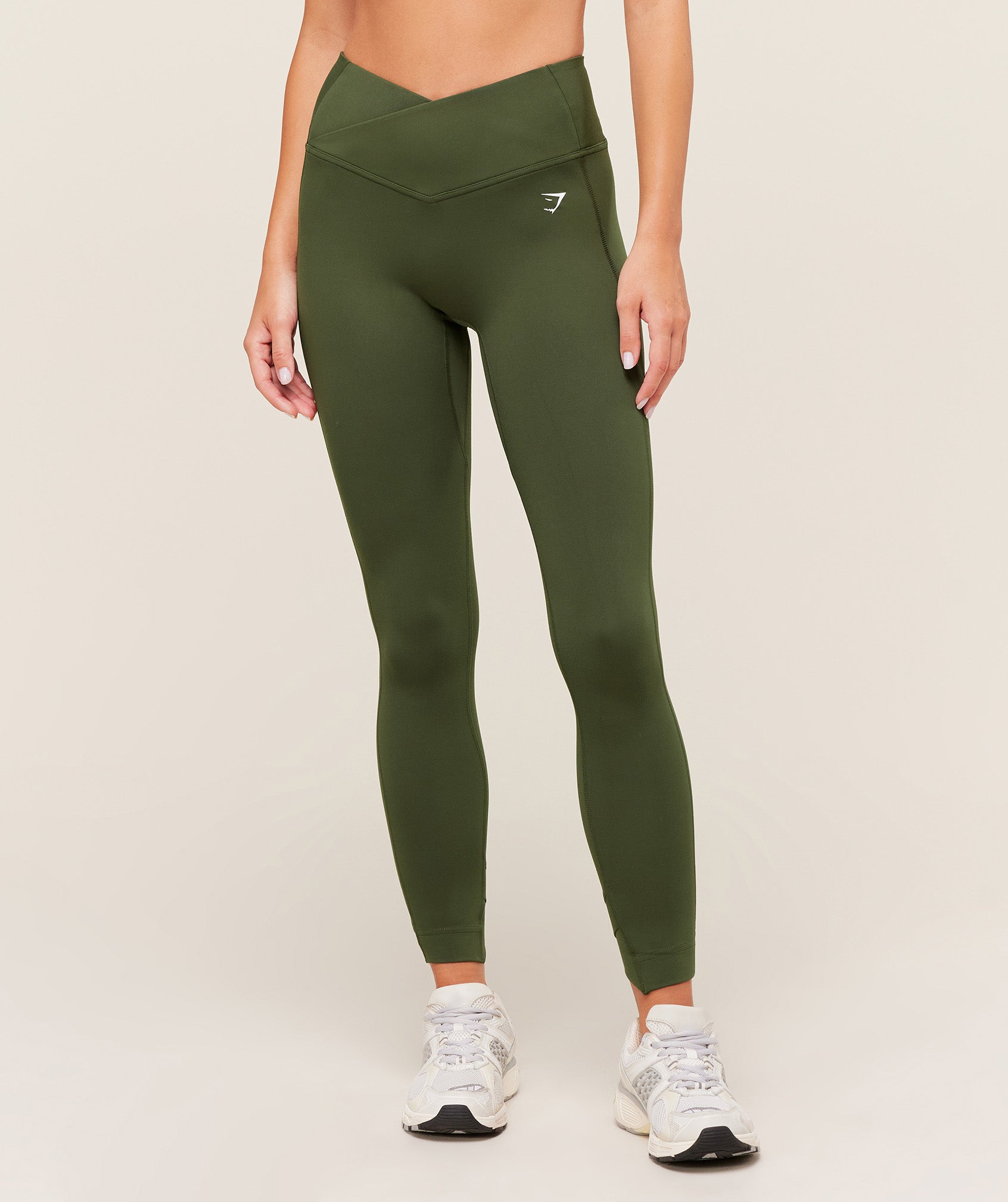 Gymshark Crossover Leggings - Green
